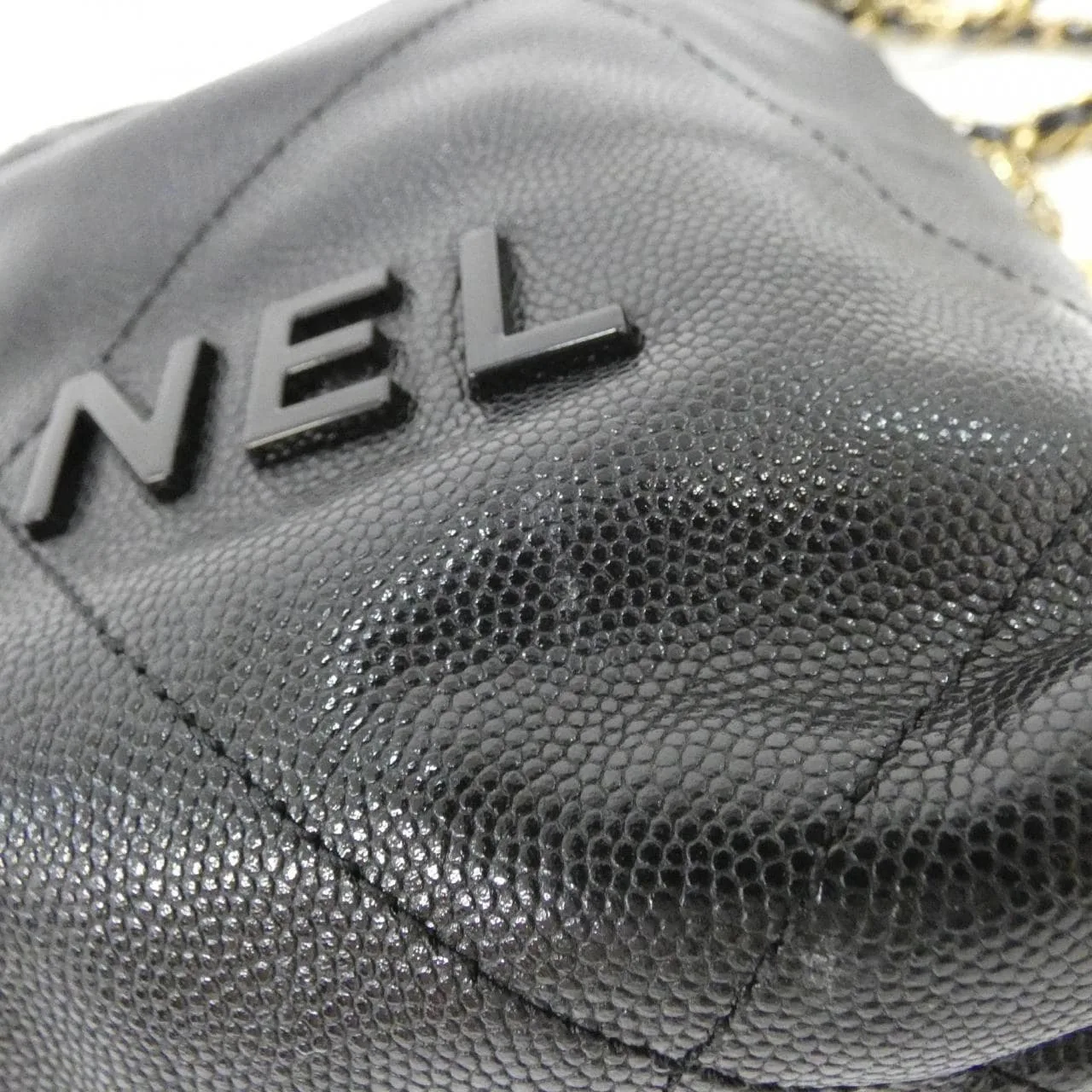 CHANEL Chanel 22 AS3980 Handbag Grained Calfskin Black Grained Calfskin Rank A - Thumbnail 4