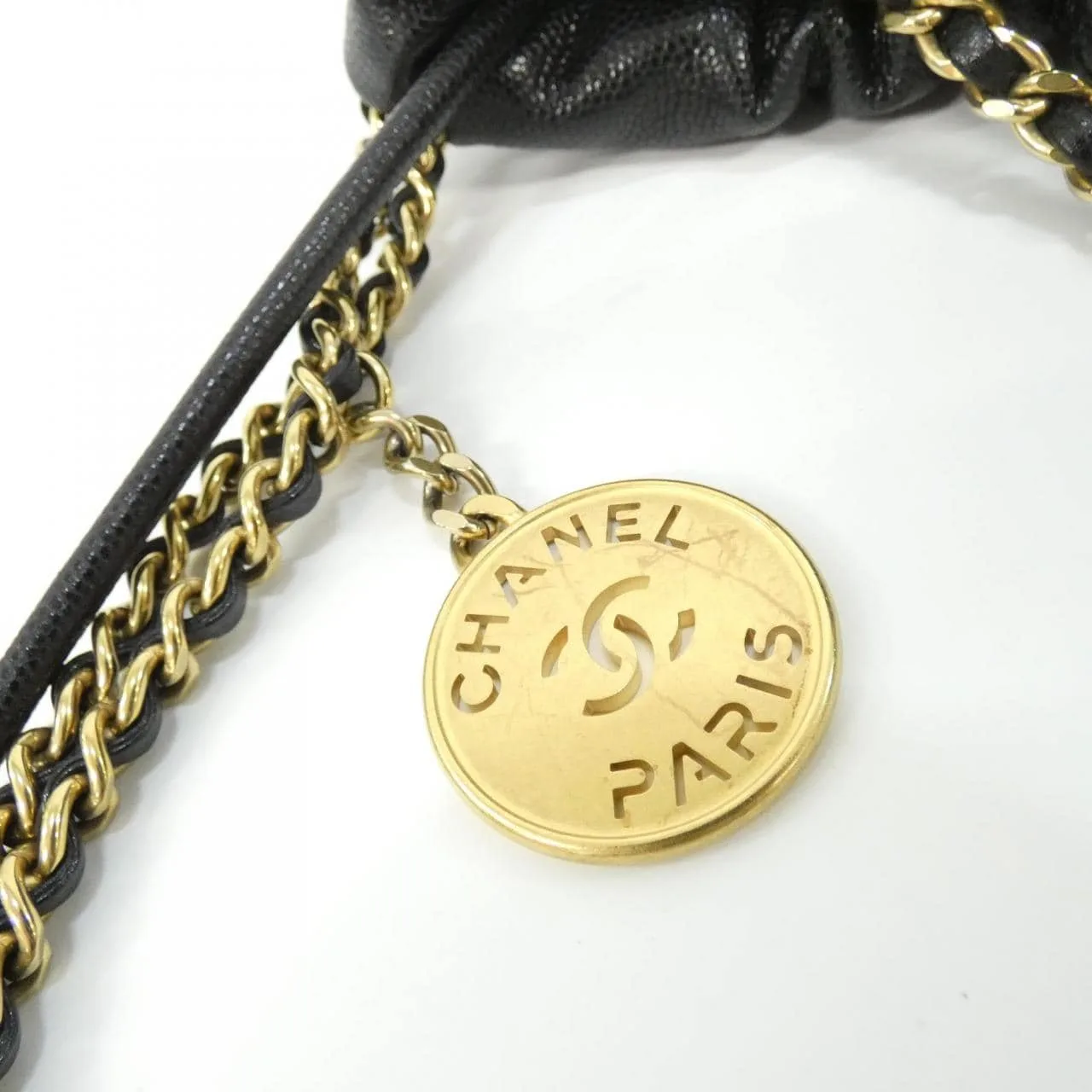 CHANEL Chanel 22 AS3980 Handbag Grained Calfskin Black Grained Calfskin Rank A - Thumbnail 7