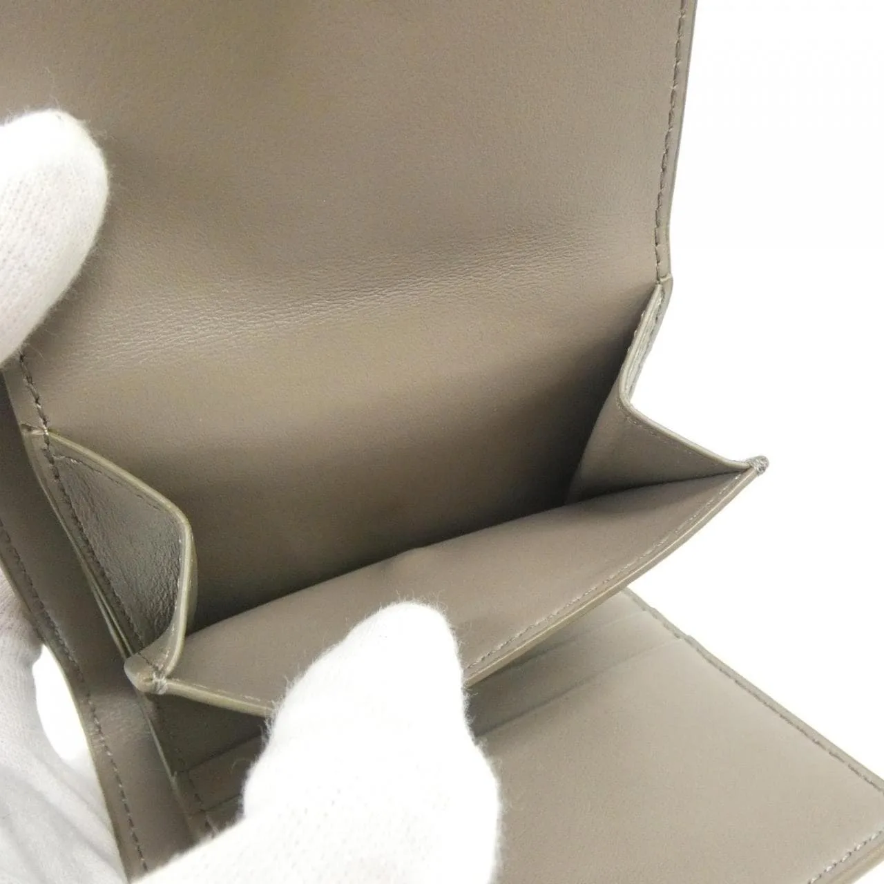 CELINE 10H263BRU Wallet 黑色 中古品A - 縮圖 7