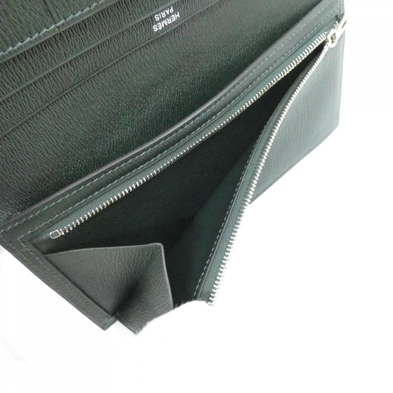 HERMES Wallet Black Rank A - Thumbnail 10