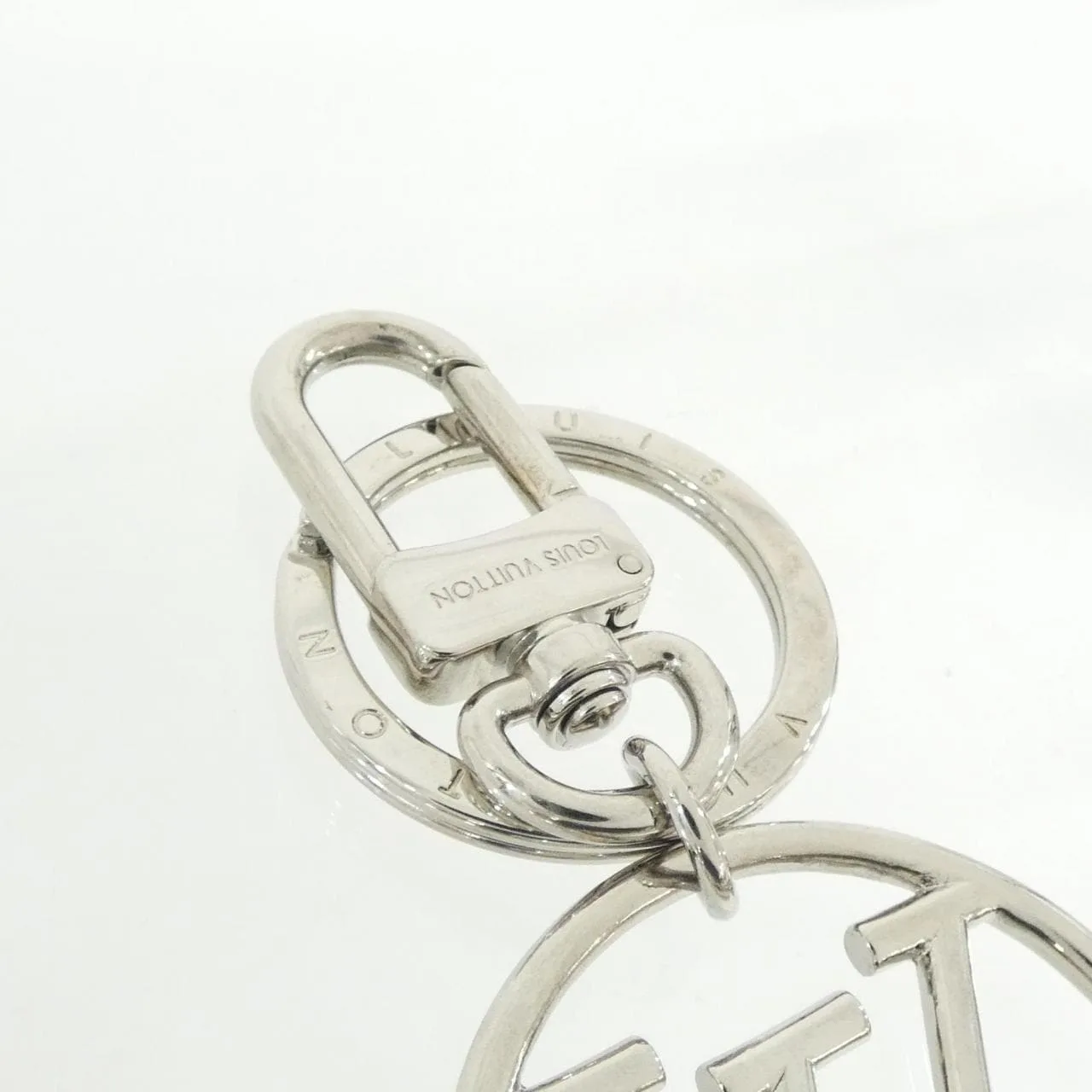 LOUIS VUITTON M63600 Key Case Silver Rank A - Thumbnail 3