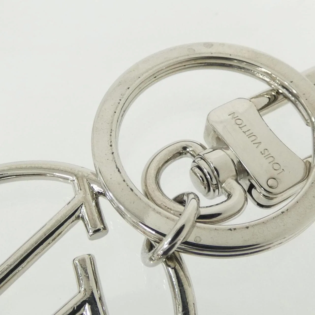 LOUIS VUITTON M63600 Key Case Silver Rank A - Thumbnail 4