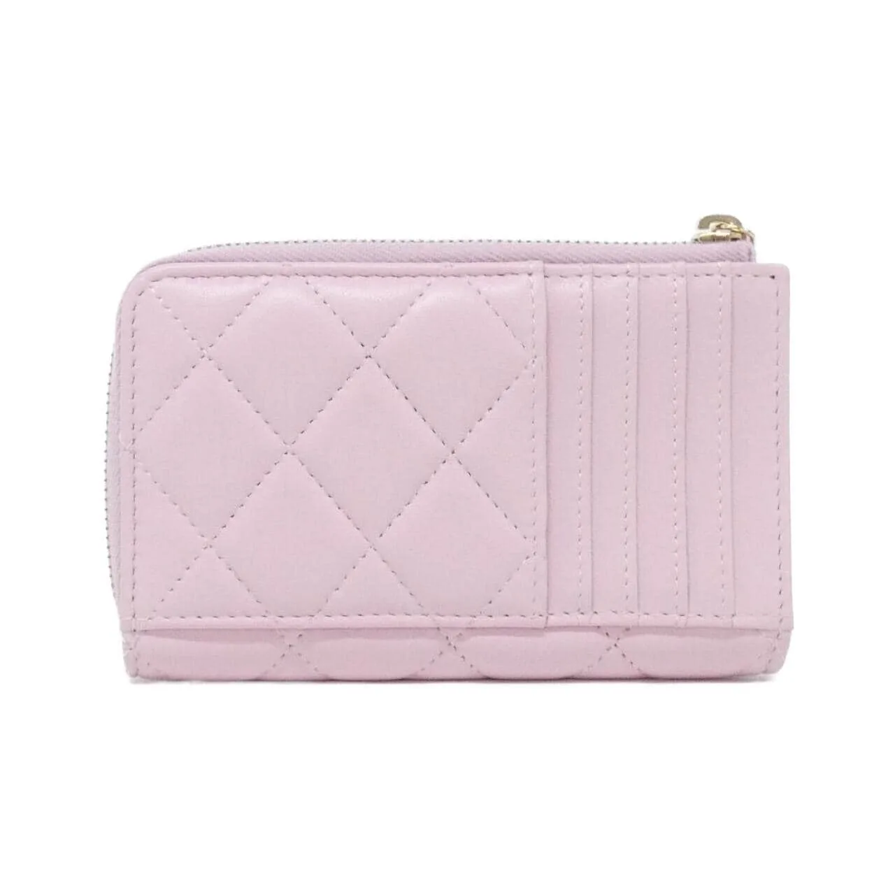CHANEL Timeless Classic AP3179 Card Case Lambskin Pink Lambskin Rank A - Thumbnail 2