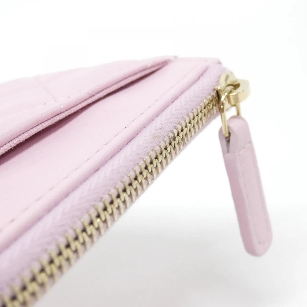 CHANEL Timeless Classic AP3179 Card Case Lambskin Pink Lambskin Rank A - Thumbnail 4