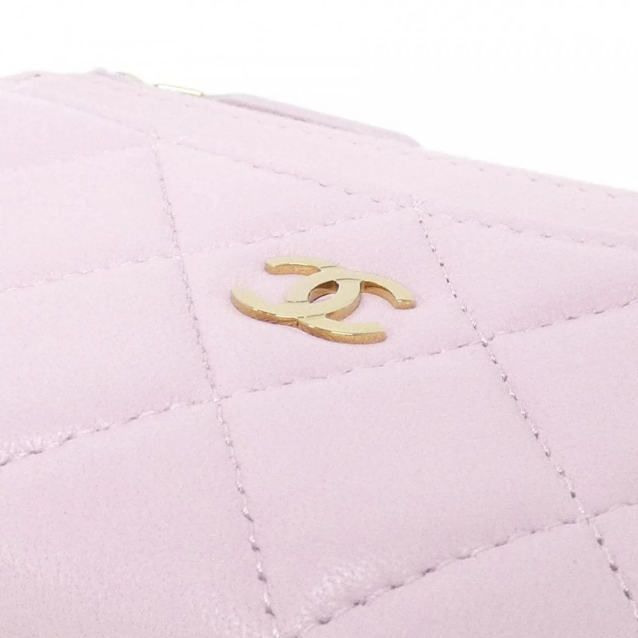CHANEL Timeless Classic AP3179 Card Case Lambskin Pink Lambskin Rank A - Thumbnail 5