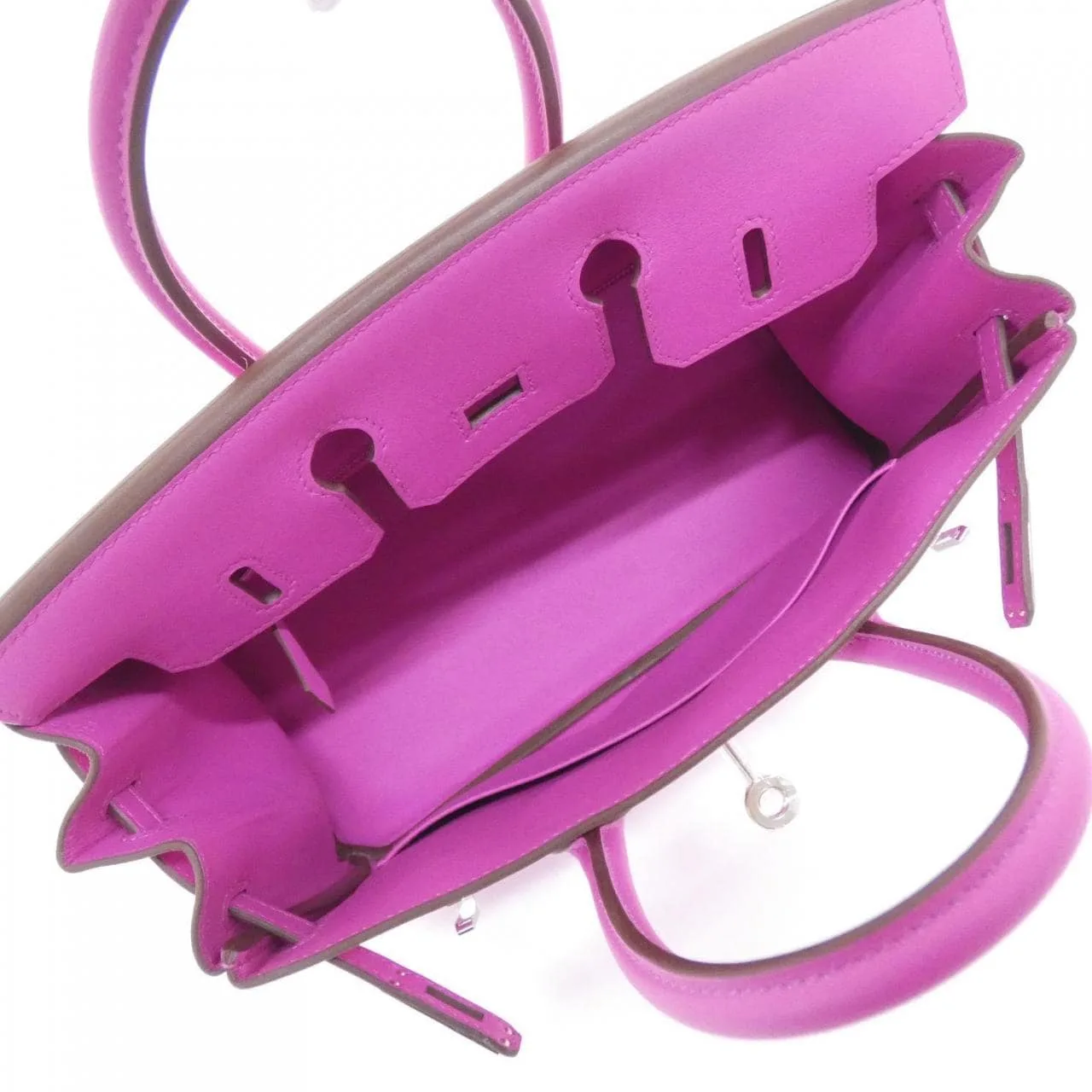 HERMES Birkin 049362CK Handbag Swift Swift Leather Unused - Thumbnail 6