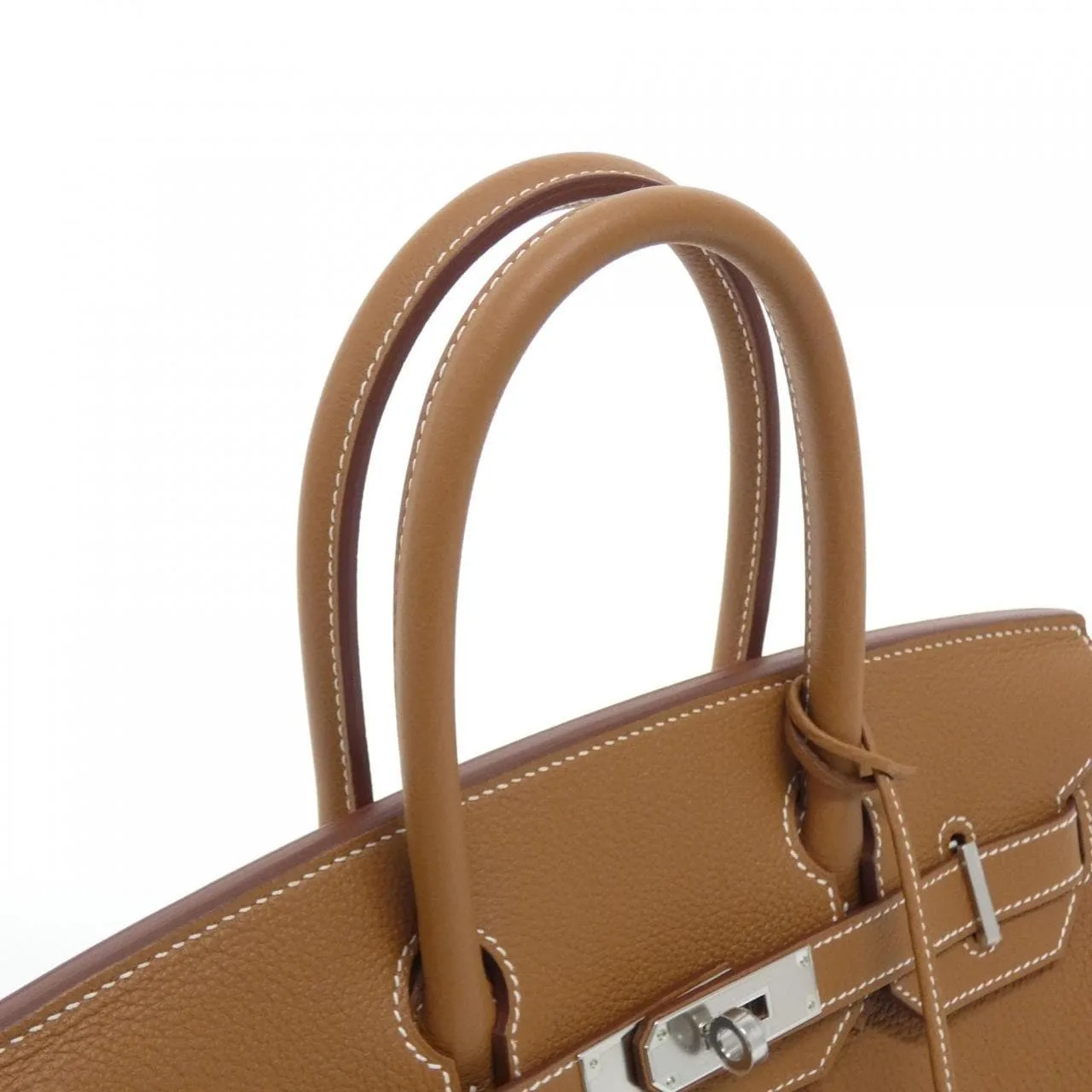 HERMES Birkin 030520CK Handbag Togo 金色 Togo 牛皮 未使用品 - 縮圖 5