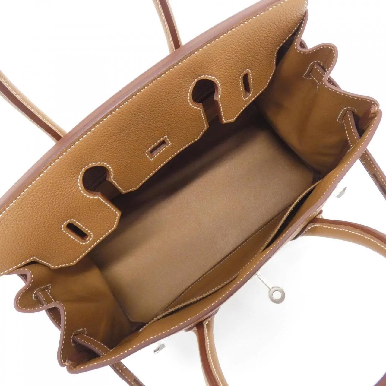 HERMES Birkin 030520CK Handbag Togo 金色 Togo 牛皮 未使用品 - 縮圖 6