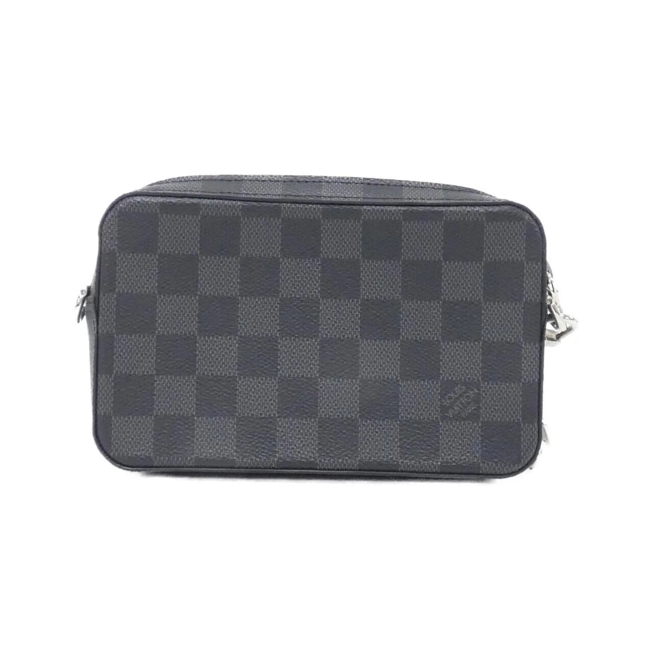LOUIS VUITTON N60418 肩背包 Damier 黑色 Damier 中古品A - 縮圖 2