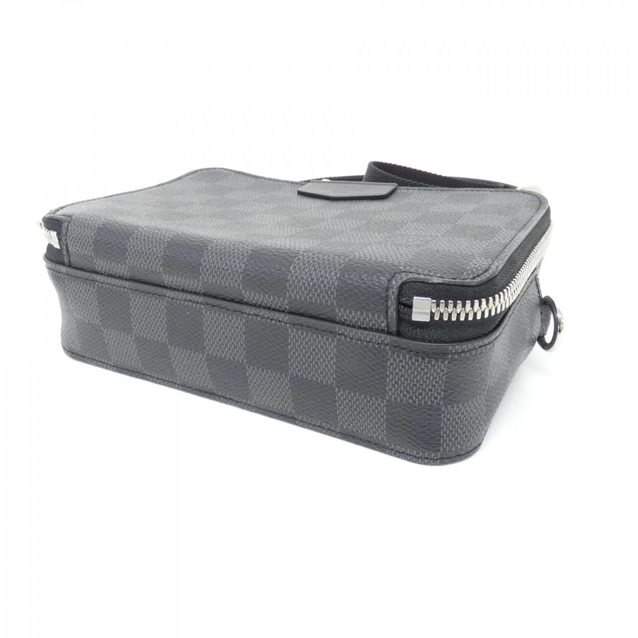 LOUIS VUITTON N60418 肩背包 Damier 黑色 Damier 中古品A - 縮圖 3