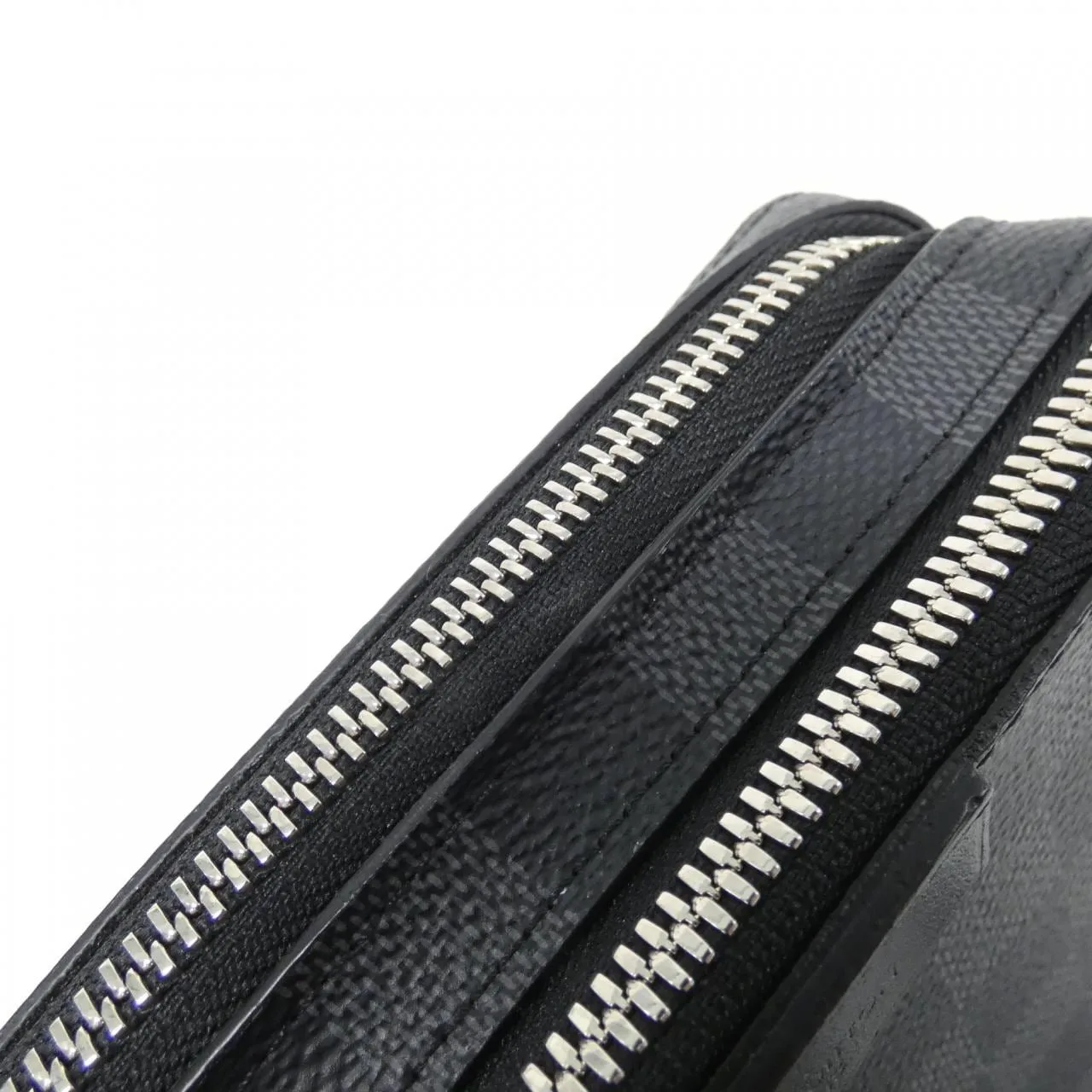 LOUIS VUITTON N60418 肩背包 Damier 黑色 Damier 中古品A - 縮圖 4