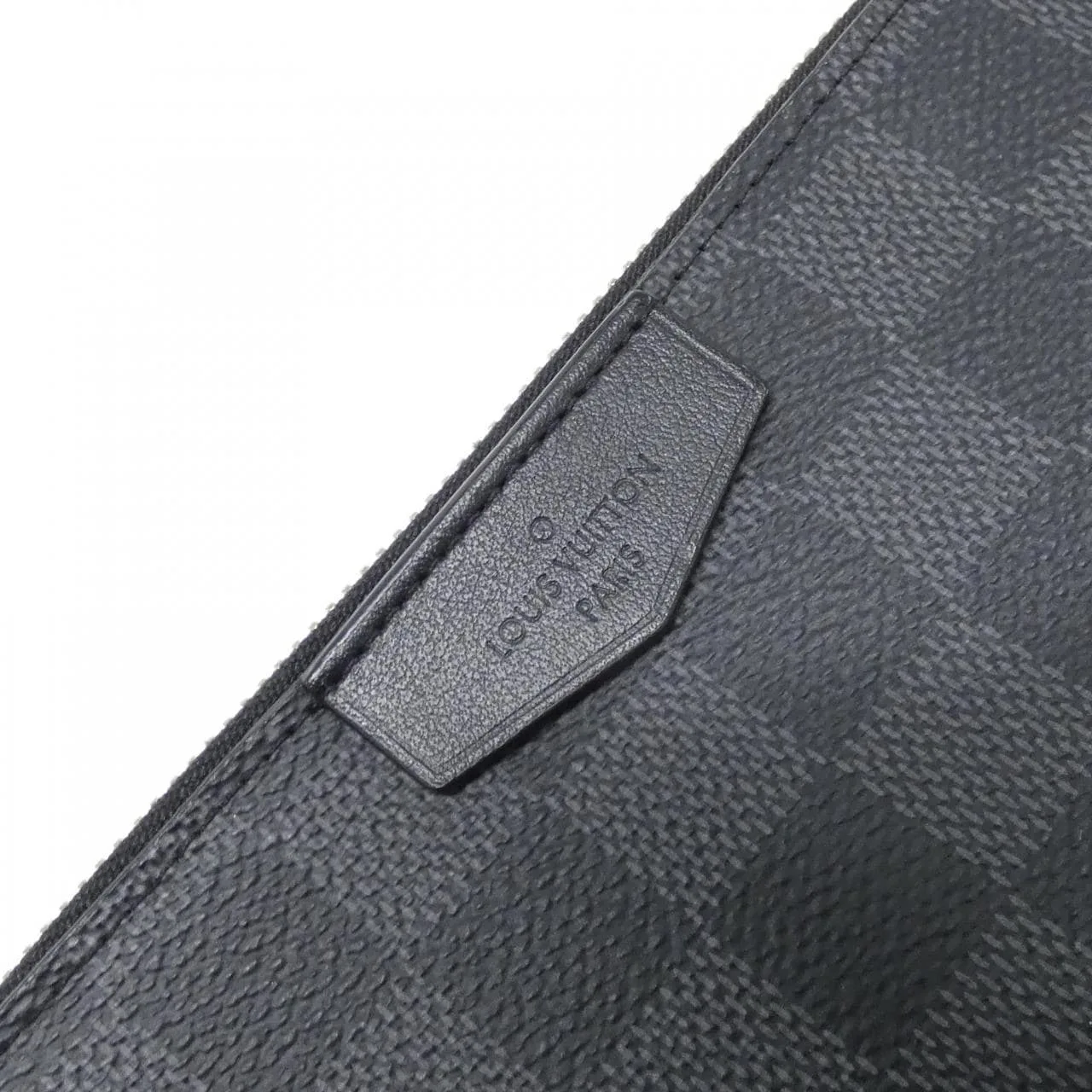 LOUIS VUITTON N60418 肩背包 Damier 黑色 Damier 中古品A - 縮圖 5