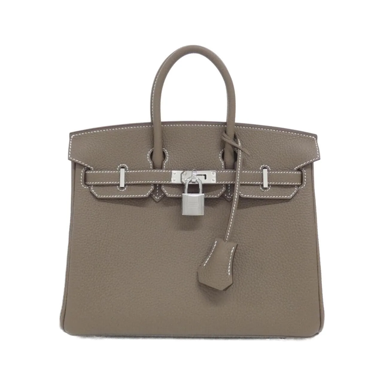 HERMES Birkin 041344CK Handbag Togo Etoupe