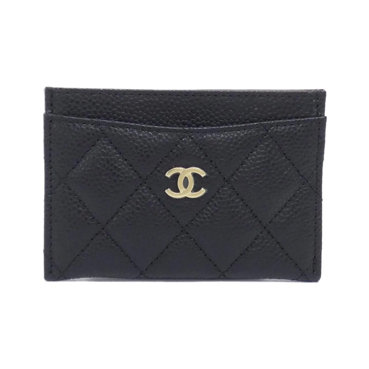CHANEL Timeless Classic AP0213 Card Case Grained Calfskin