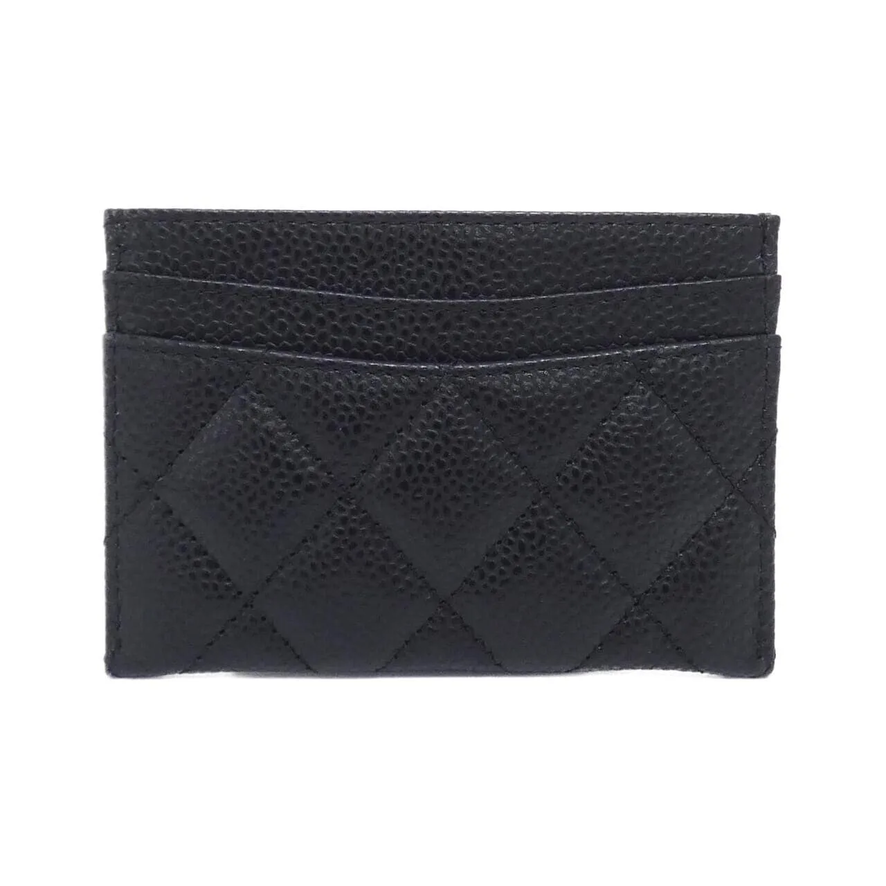 CHANEL Timeless Classic AP0213 Card Case Grained Calfskin Black Grained Calfskin Unused - Thumbnail 2