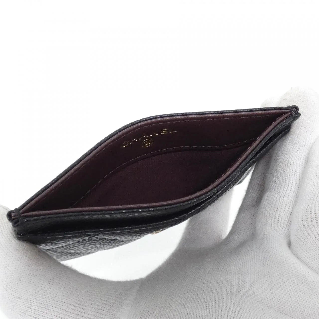 CHANEL Timeless Classic AP0213 Card Case Grained Calfskin Black Grained Calfskin Unused - Thumbnail 4