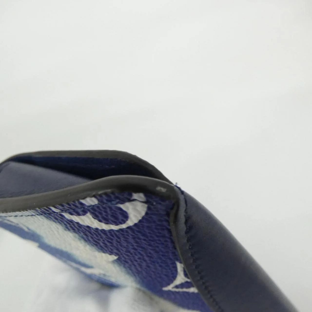 LOUIS VUITTON GI0474 Wallet Canvas Blue Canvas Rank A - Thumbnail 3