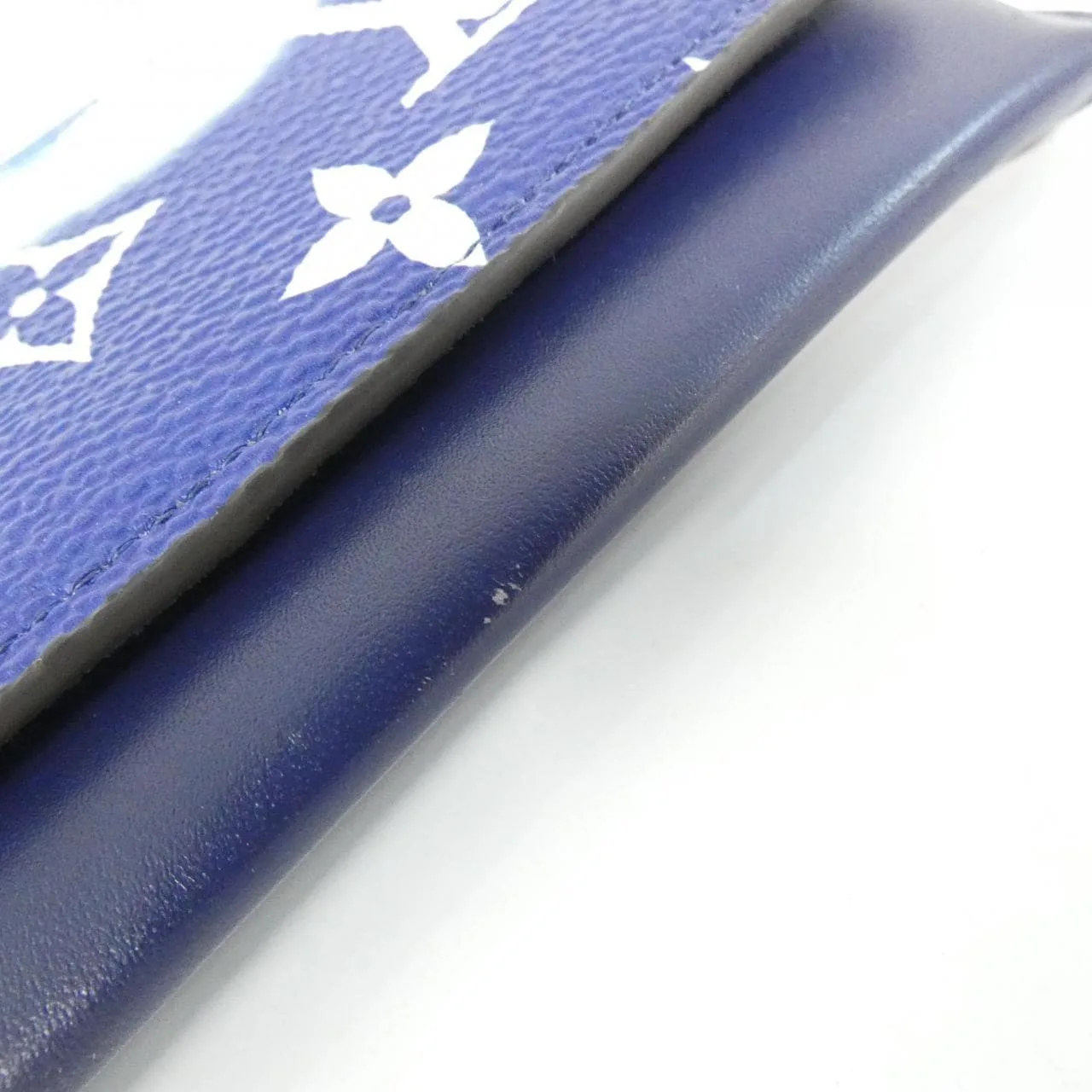 LOUIS VUITTON GI0474 Wallet Canvas Blue Canvas Rank A - Thumbnail 4