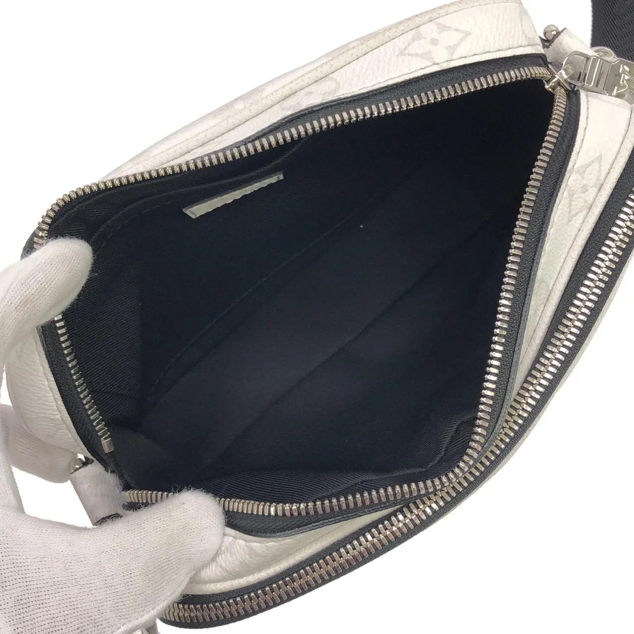 LOUIS VUITTON M31069 Shoulder Canvas White Canvas Rank A - Thumbnail 9