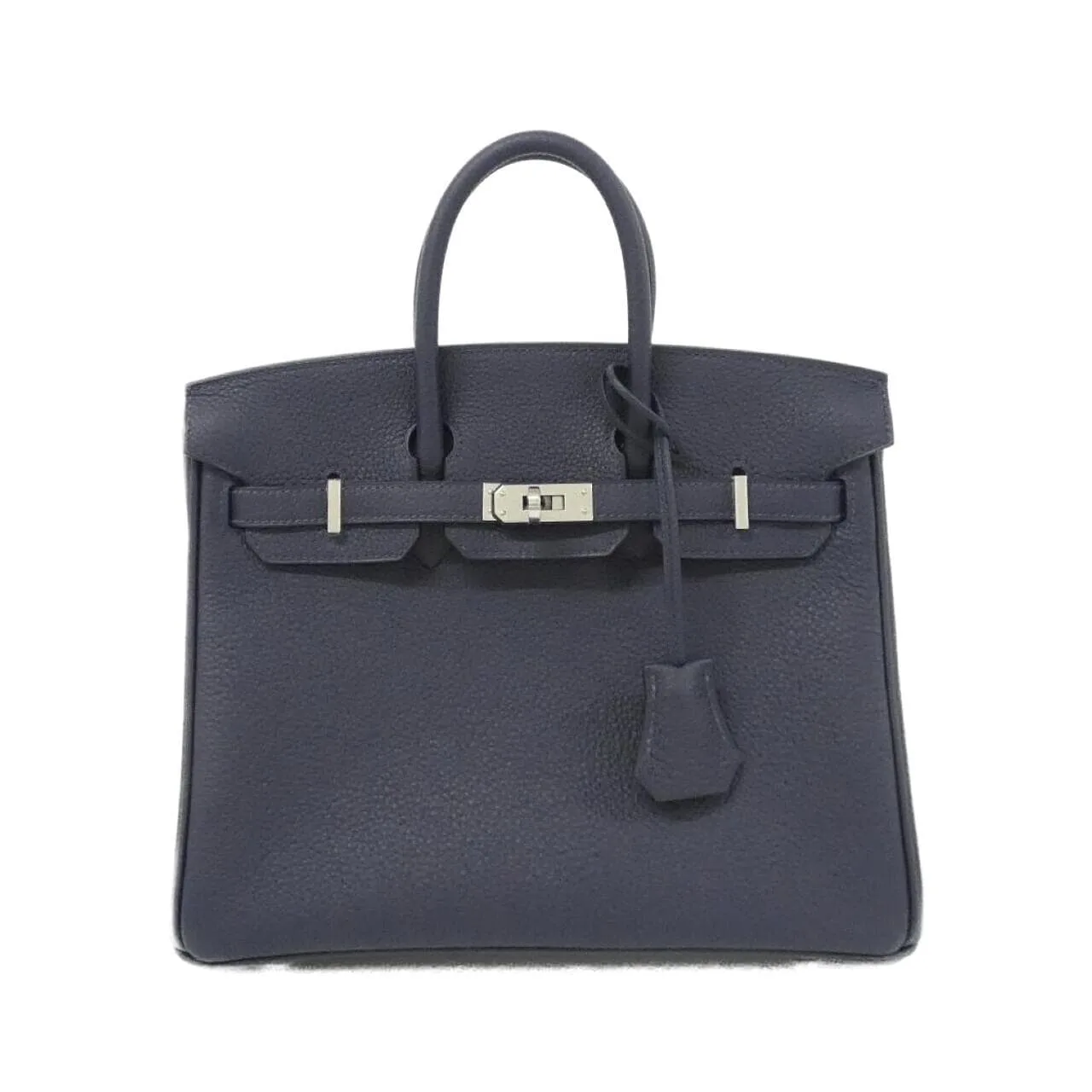 HERMES Birkin 041344CK Handbag Togo Blue