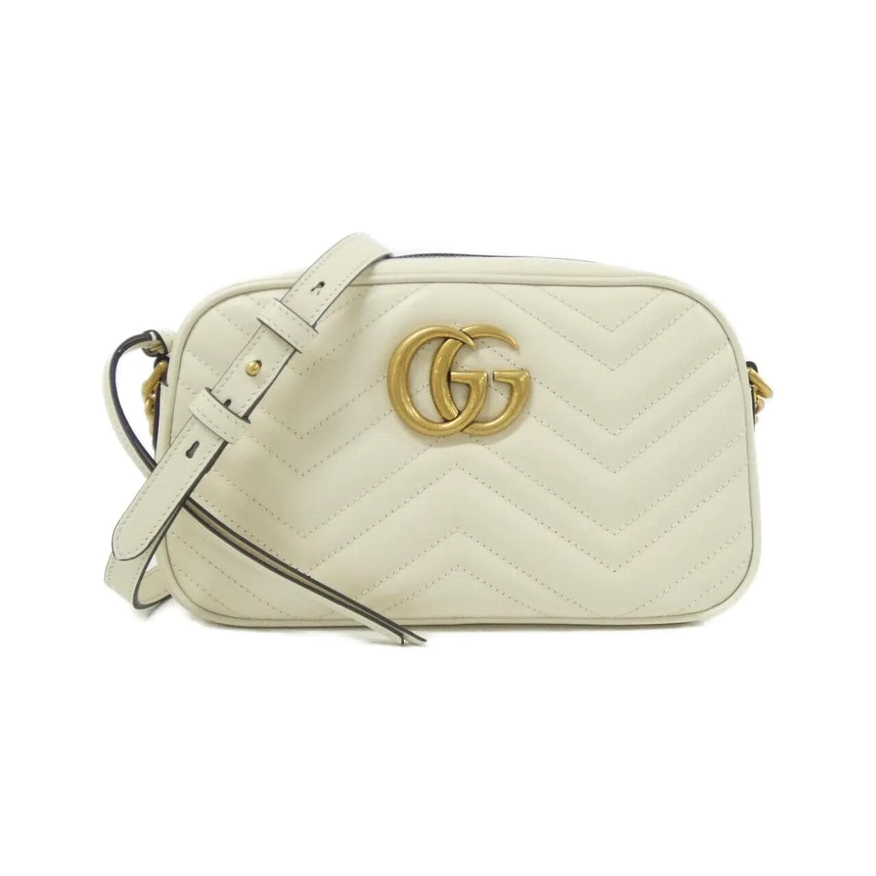 GUCCI Marmont 447632 DTD1T Shoulder Leather
