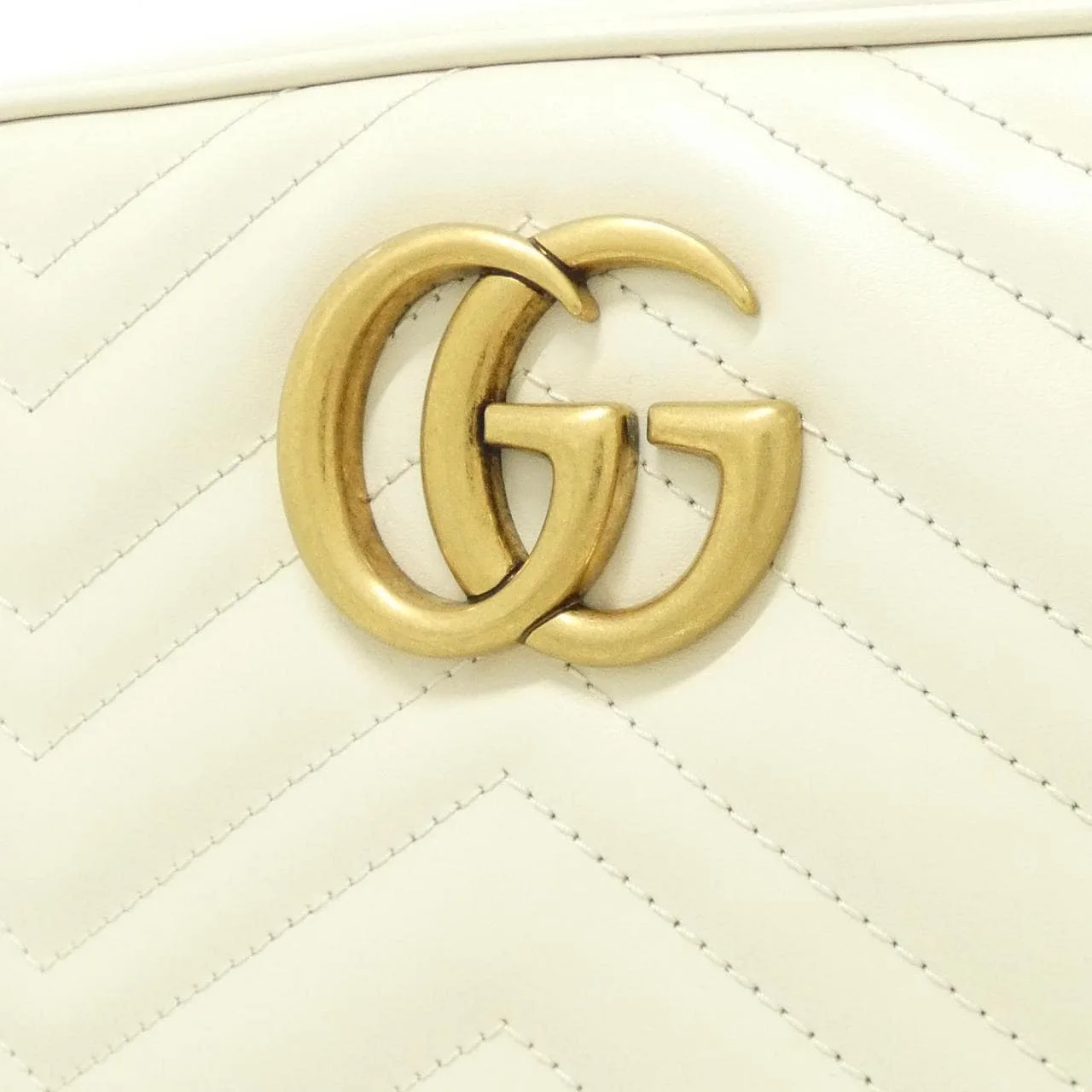 GUCCI Marmont 447632 DTD1T Shoulder Leather