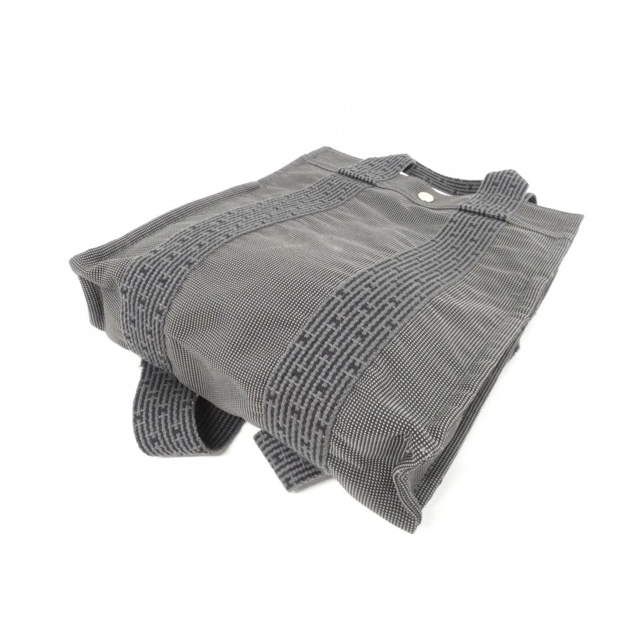 HERMES 101120M Backpack Canvas Black Canvas Rank A - Thumbnail 3