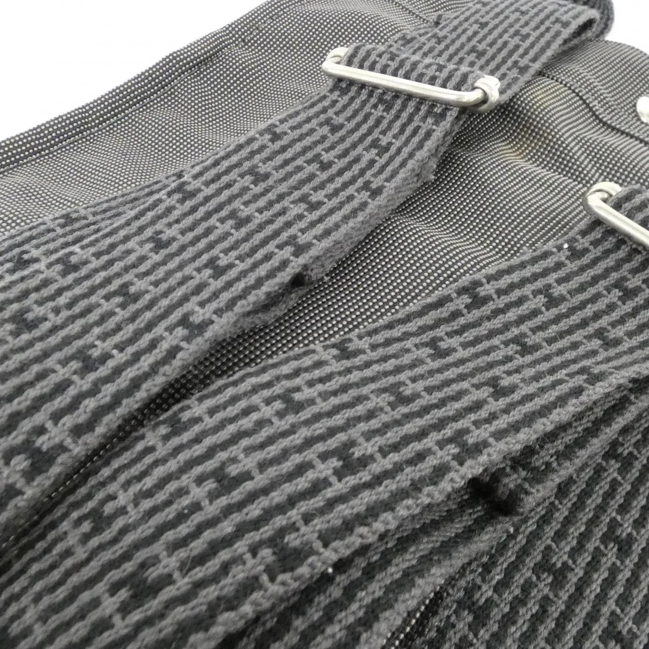 HERMES 101120M Backpack Canvas Black Canvas Rank A - Thumbnail 6