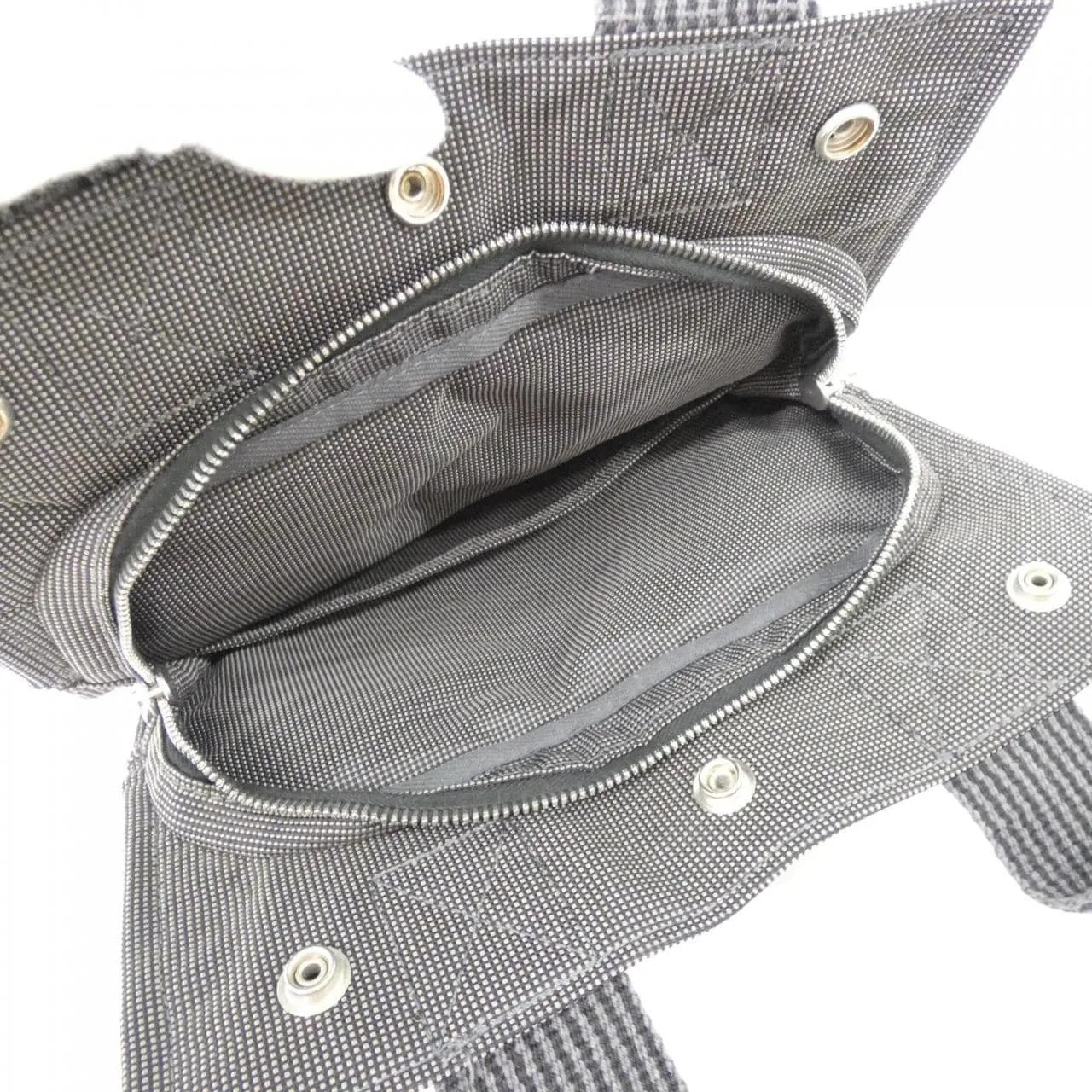 HERMES 101120M Backpack Canvas Black Canvas Rank A - Thumbnail 7