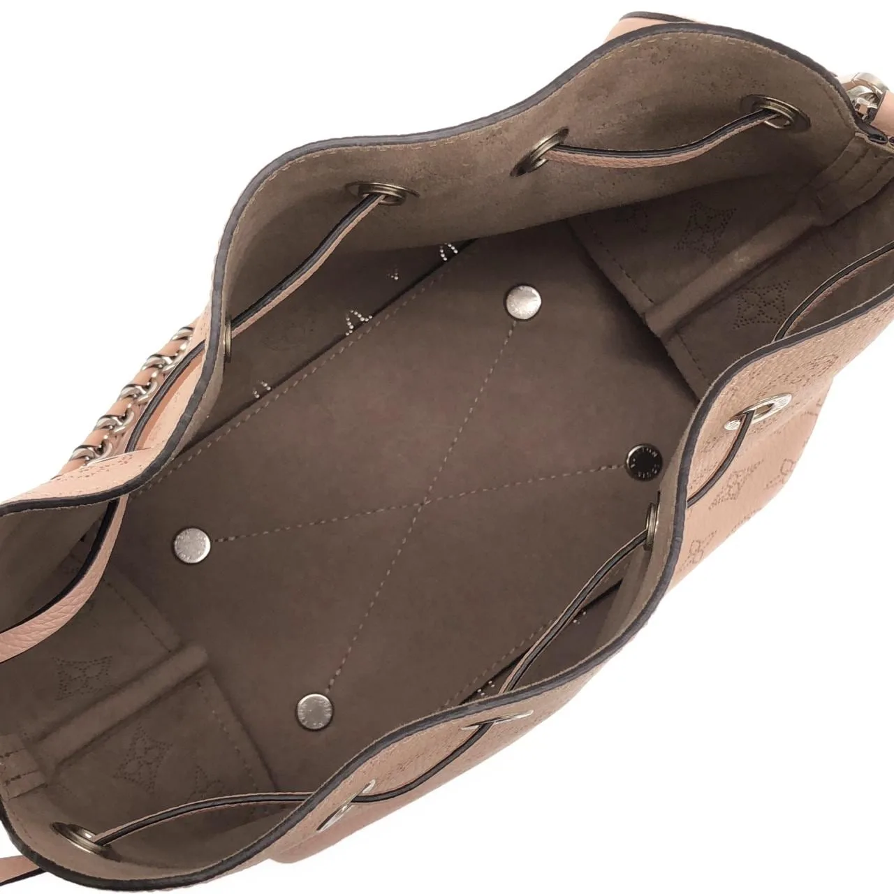 LOUIS VUITTON Mahina M23195 Shoulder Black Rank A - Thumbnail 6