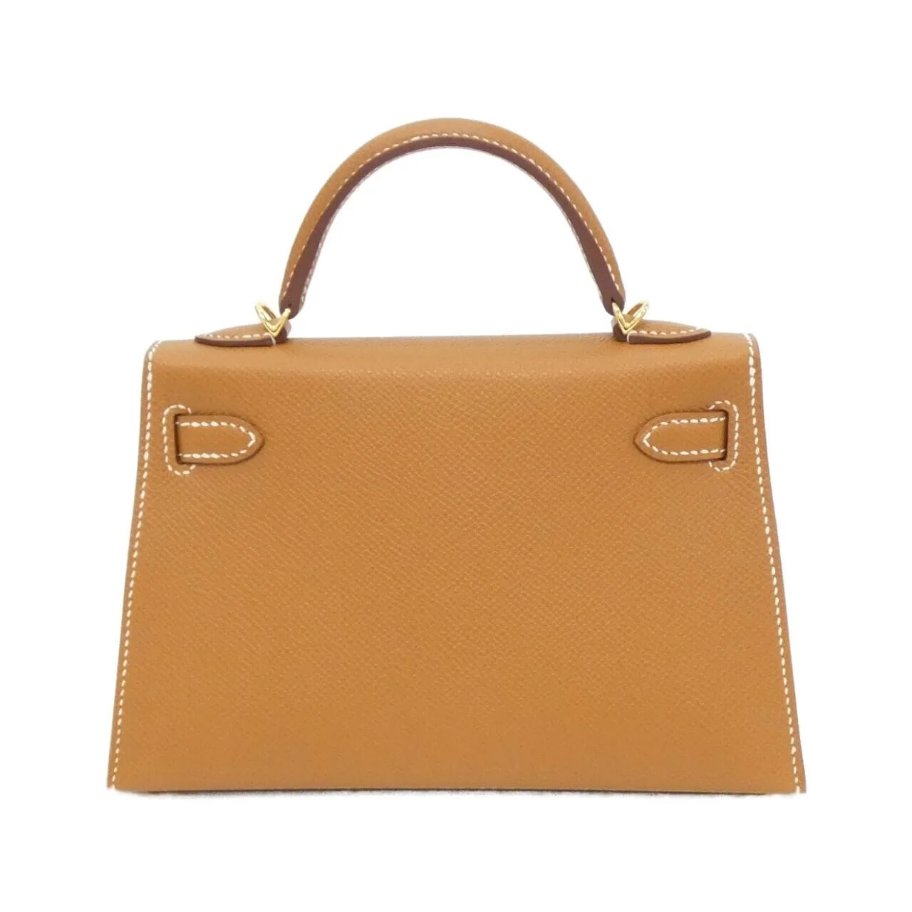 HERMES Kelly 071302CC Handbag Epsom Gold Epsom Leather Unused - Thumbnail 2