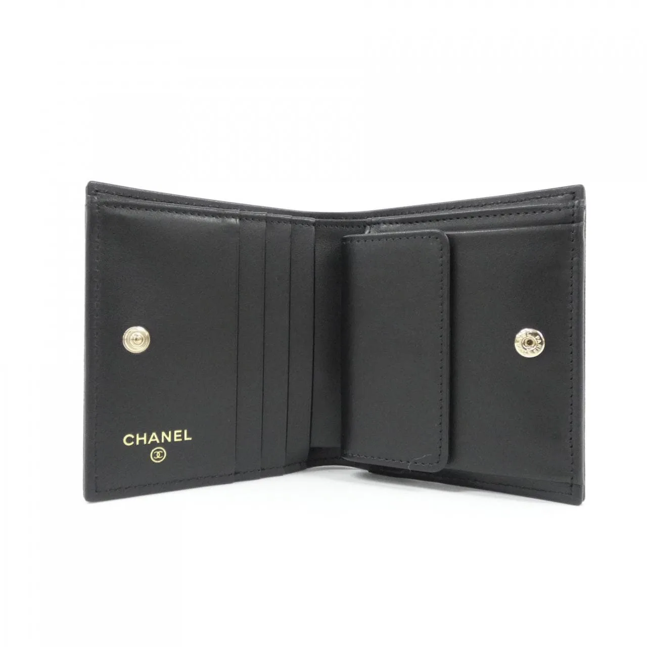 CHANEL AP4656 Wallet Grained Calfskin