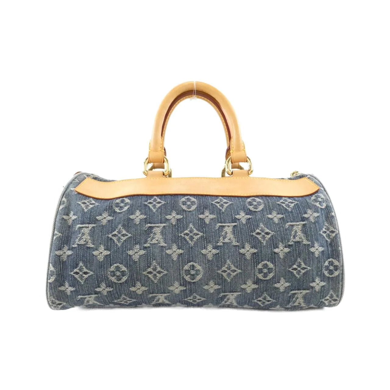 LOUIS VUITTON Speedy M95019 Boston Monogram 藍色 Monogram 中古品B - 縮圖 2