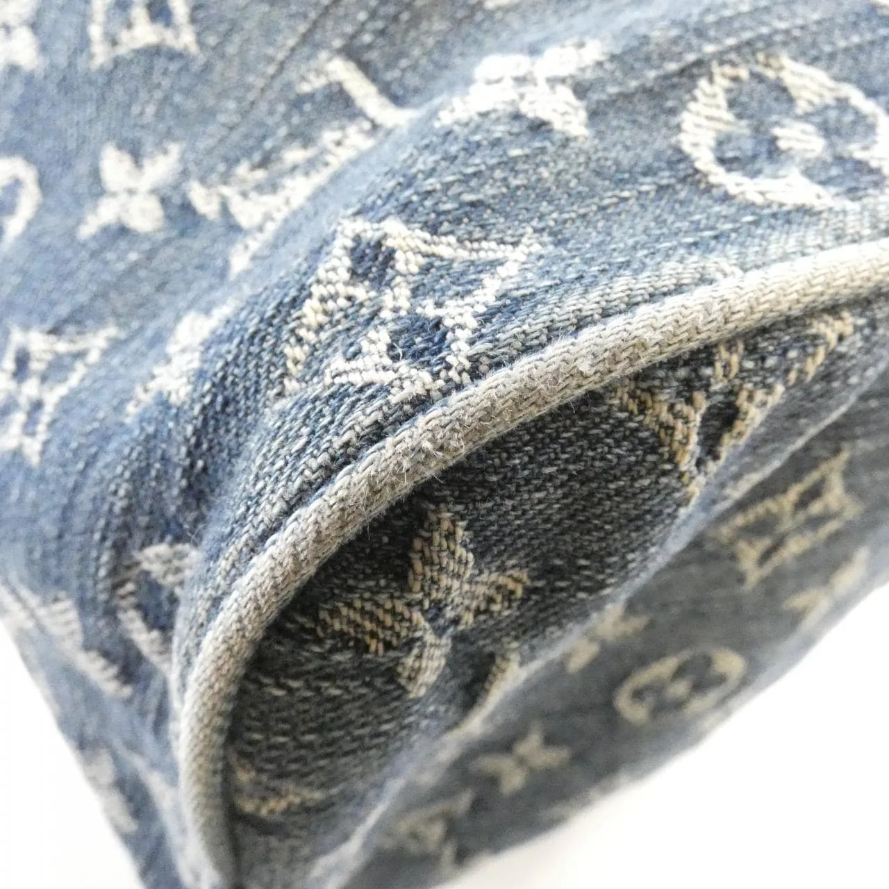 LOUIS VUITTON Speedy M95019 Boston Monogram 藍色 Monogram 中古品B - 縮圖 3