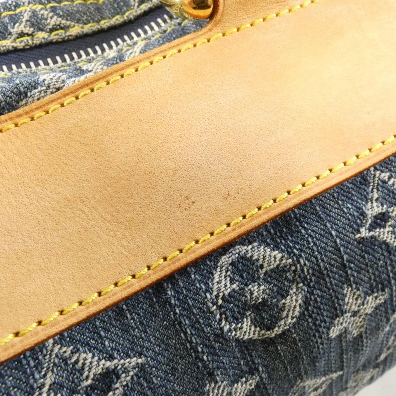 LOUIS VUITTON Speedy M95019 Boston Monogram 藍色 Monogram 中古品B - 縮圖 4