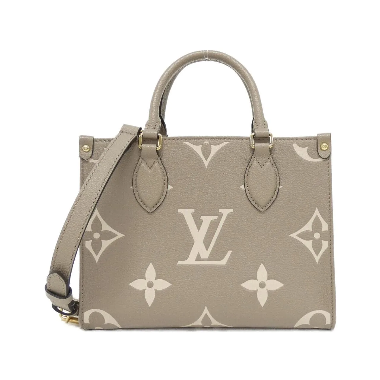 LOUIS VUITTON OnTheGo M45779 Handbag Monogram Black