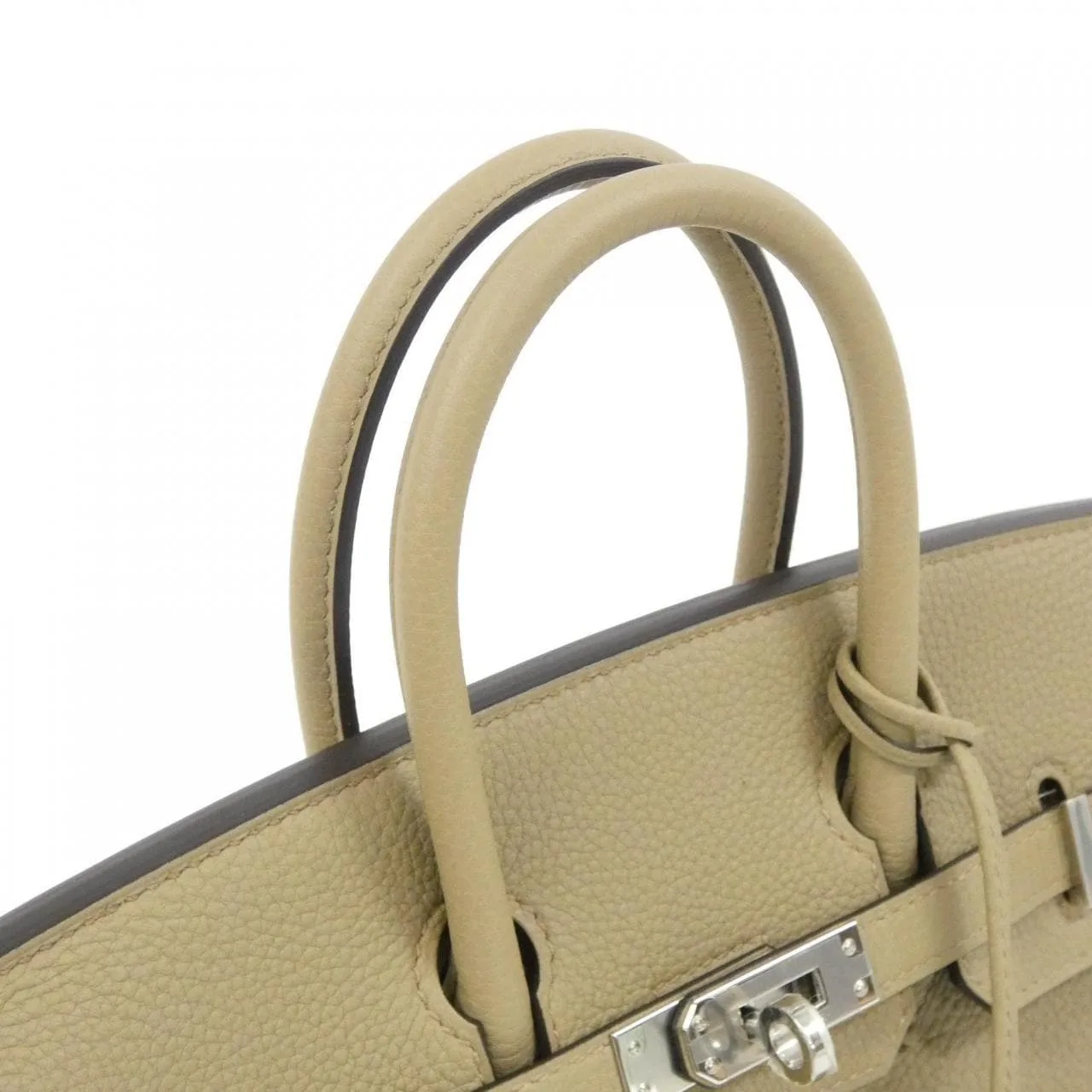 HERMES Birkin 041344CK Handbag Togo Beige Togo Leather Unused - Thumbnail 5