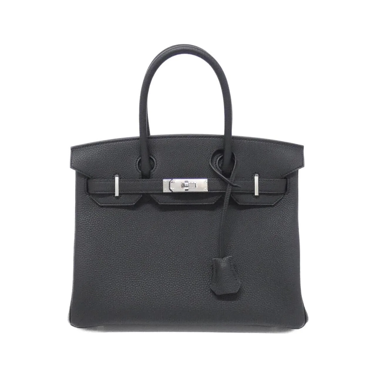 HERMES Birkin 030520CK Handbag Togo Black