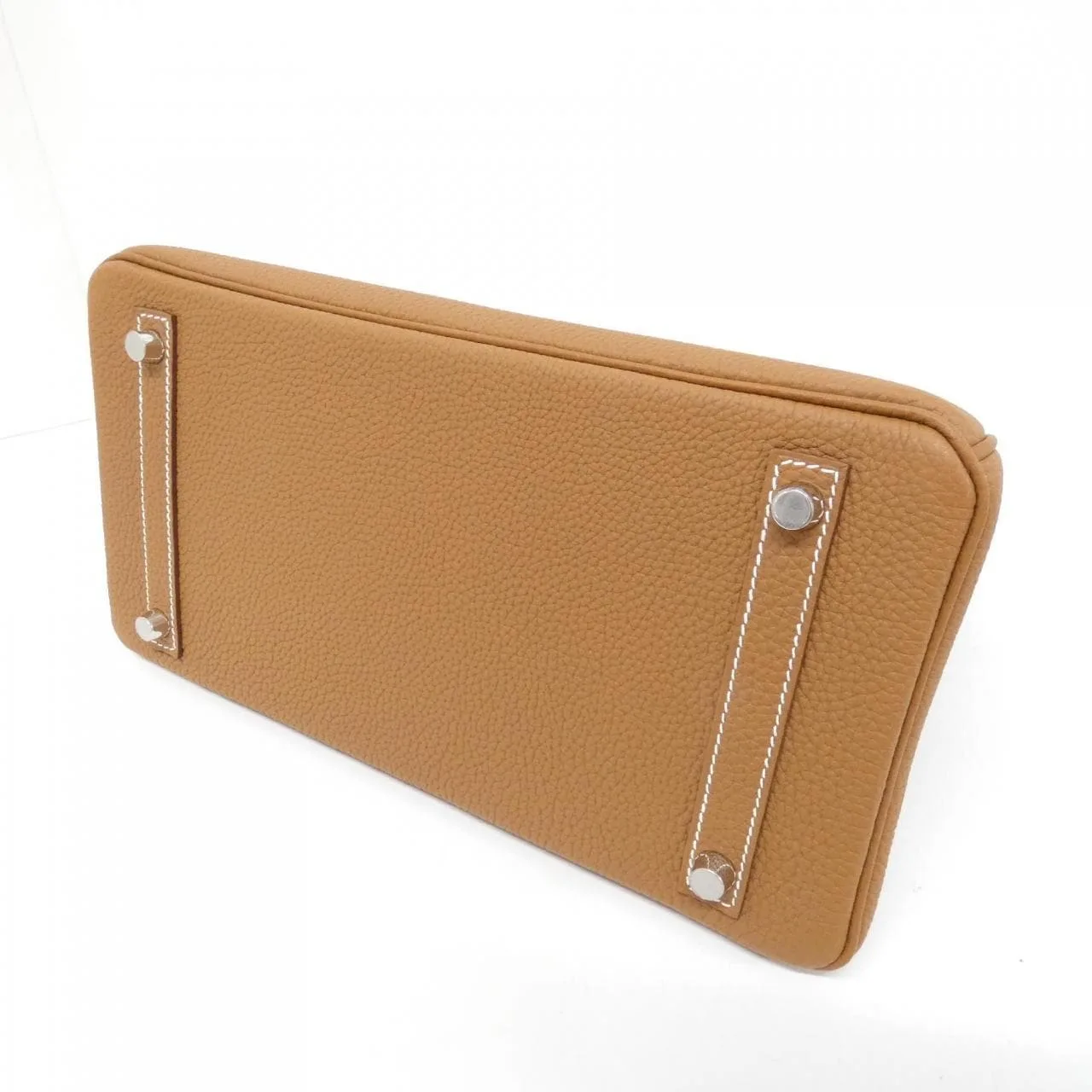 HERMES Birkin 030520CK Handbag Togo Gold Togo Leather Unused - Thumbnail 3