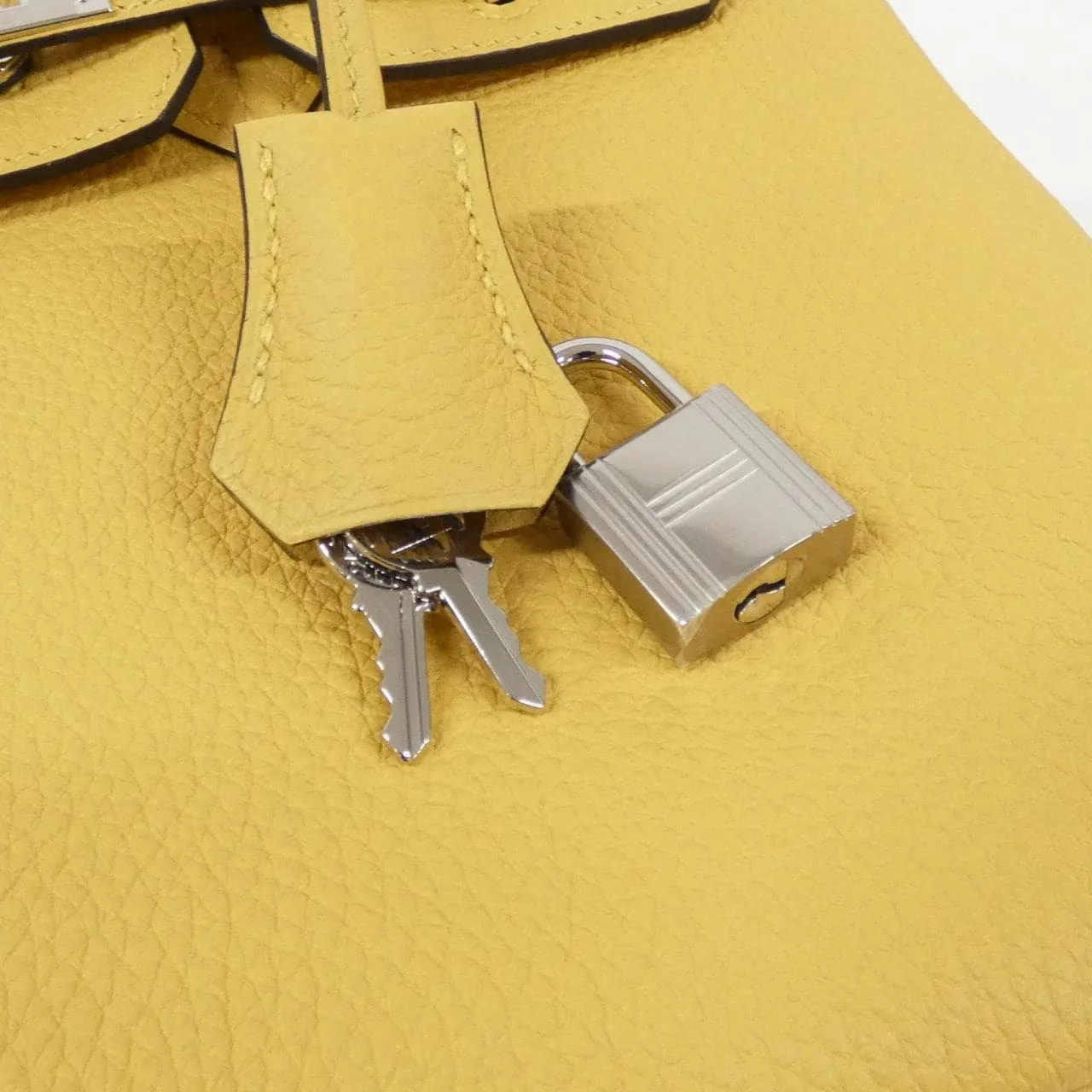 HERMES Birkin 041344CK Handbag Togo Togo Leather Unused - Thumbnail 4