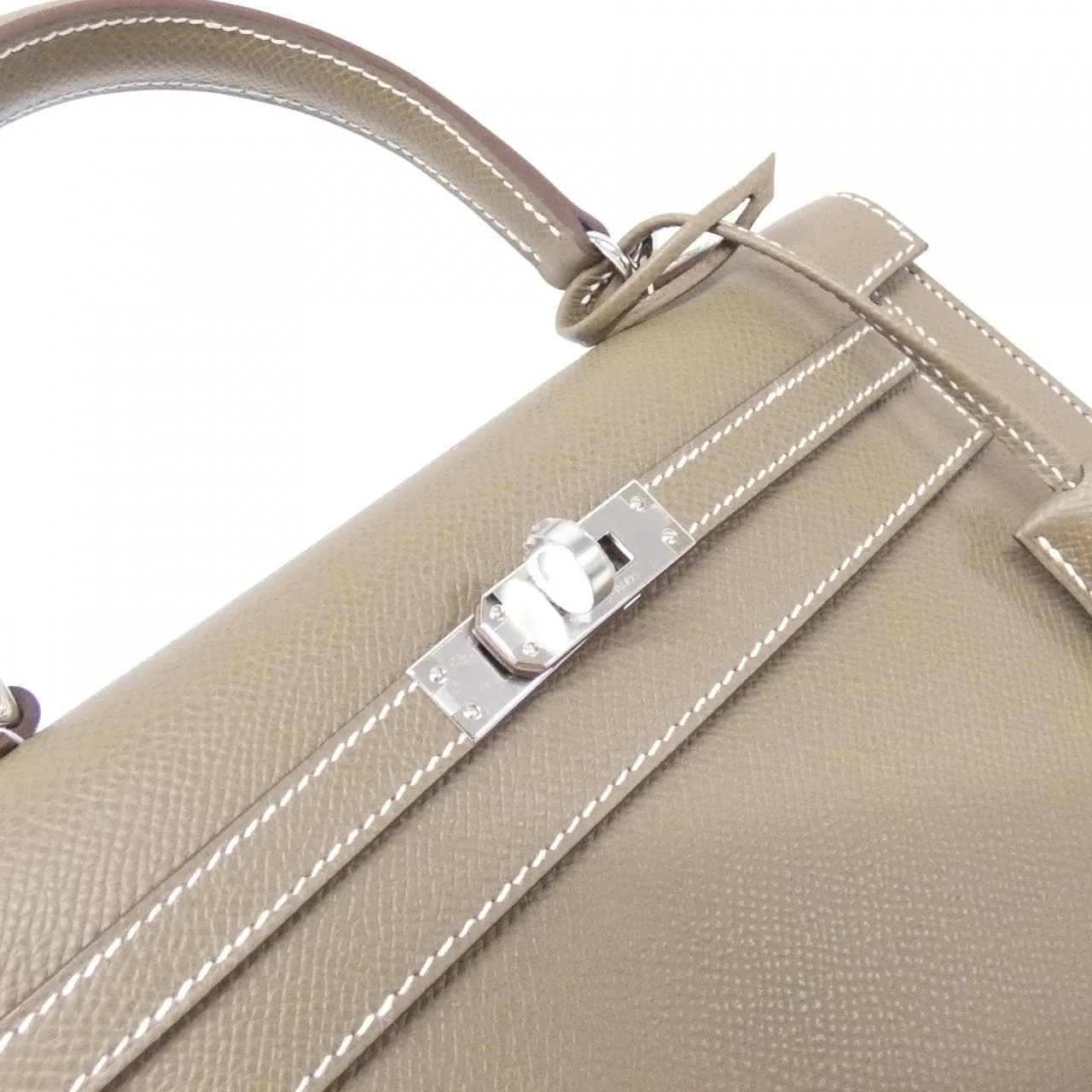HERMES Kelly 038416CK Handbag Epsom 5