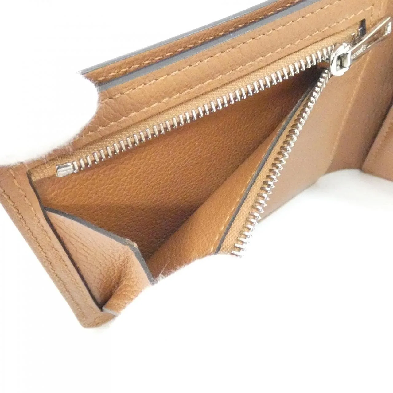 HERMES 084768CK Wallet Black Rank A - Thumbnail 9