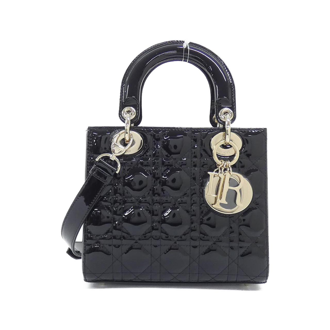 DIOR Lady Dior M0531OWCB 手提包 漆皮