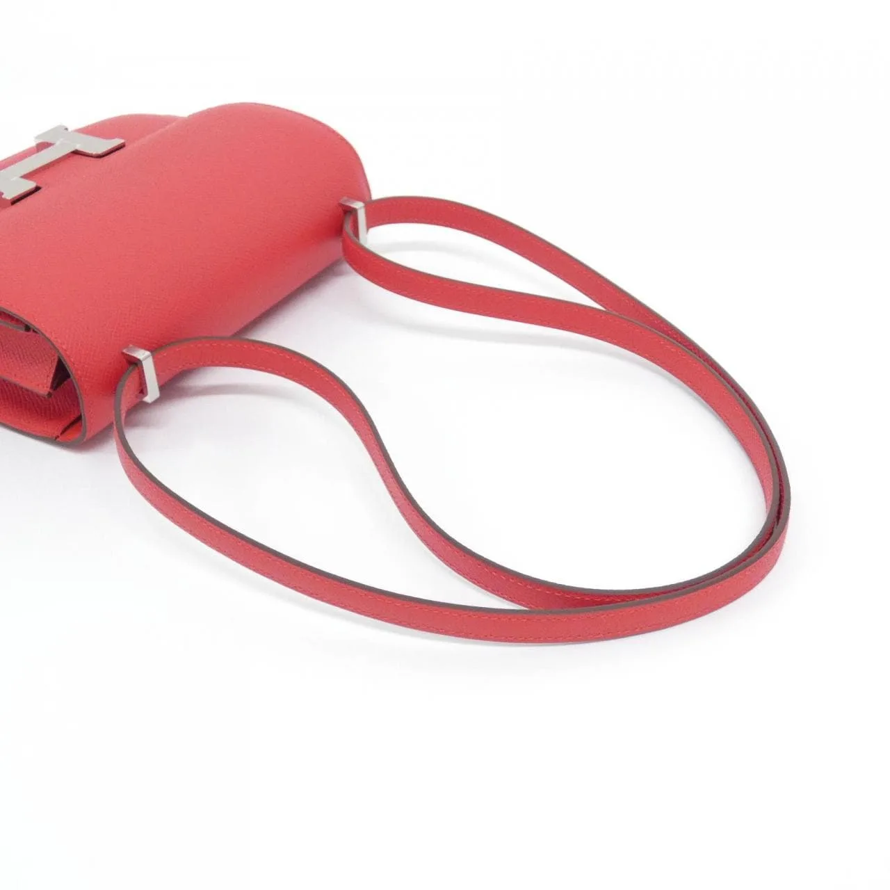 HERMES Constance 083905CK Shoulder Epsom Rouge Epsom Leather Unused - Thumbnail 4