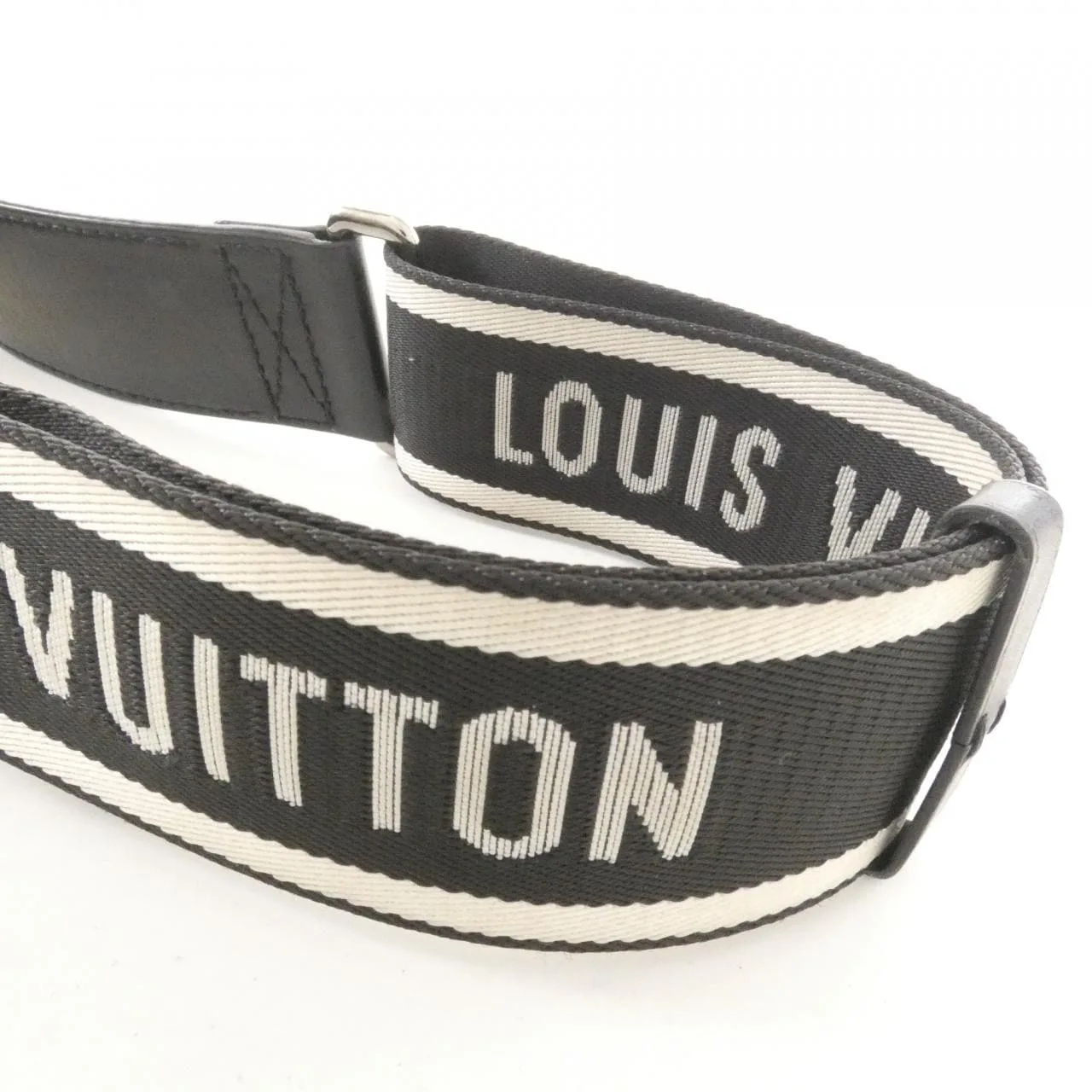 LOUIS VUITTON J02496 Wallet Nylon Black Nylon Rank B - Thumbnail 2