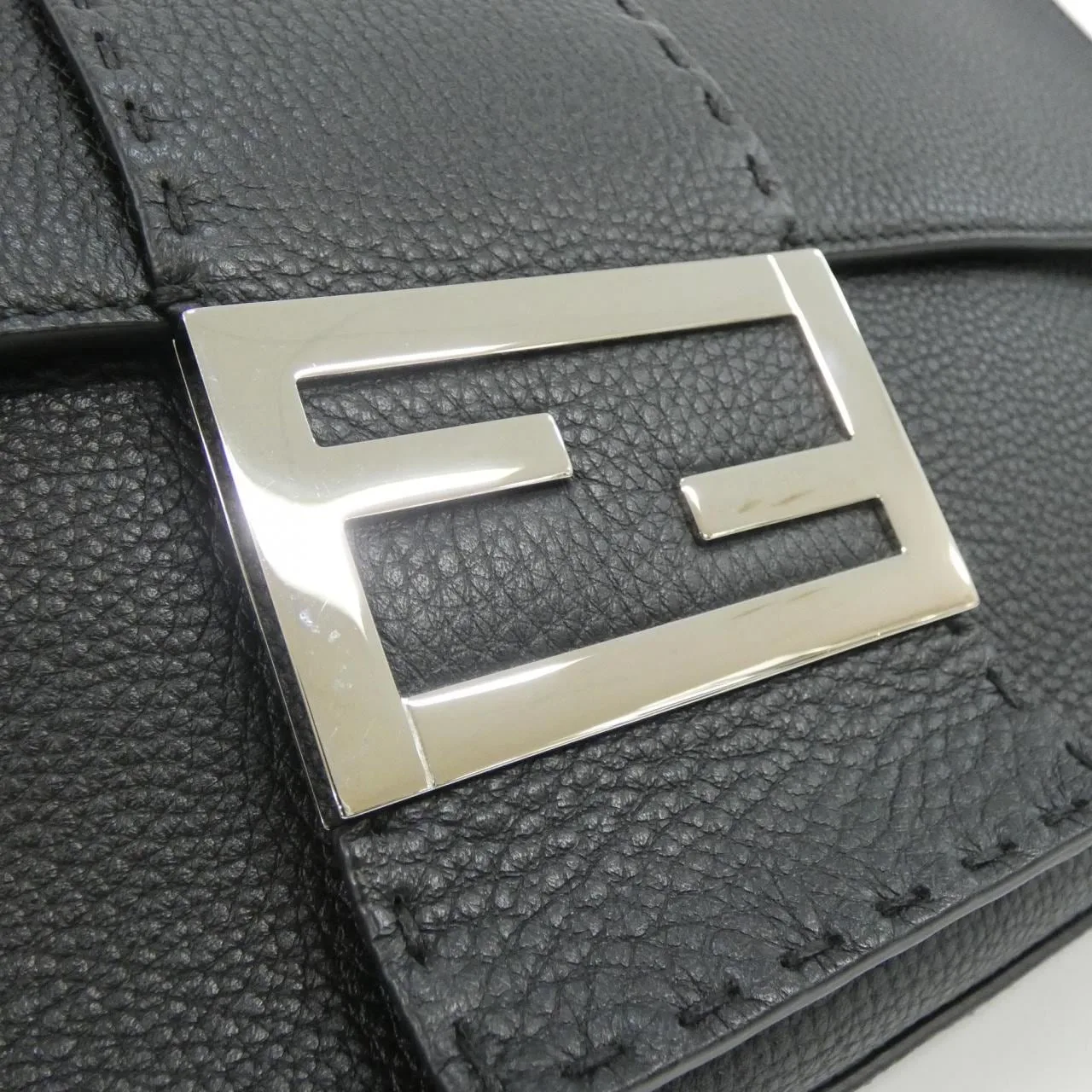 FENDI Baguette 7VA478 SFR Shoulder Leather