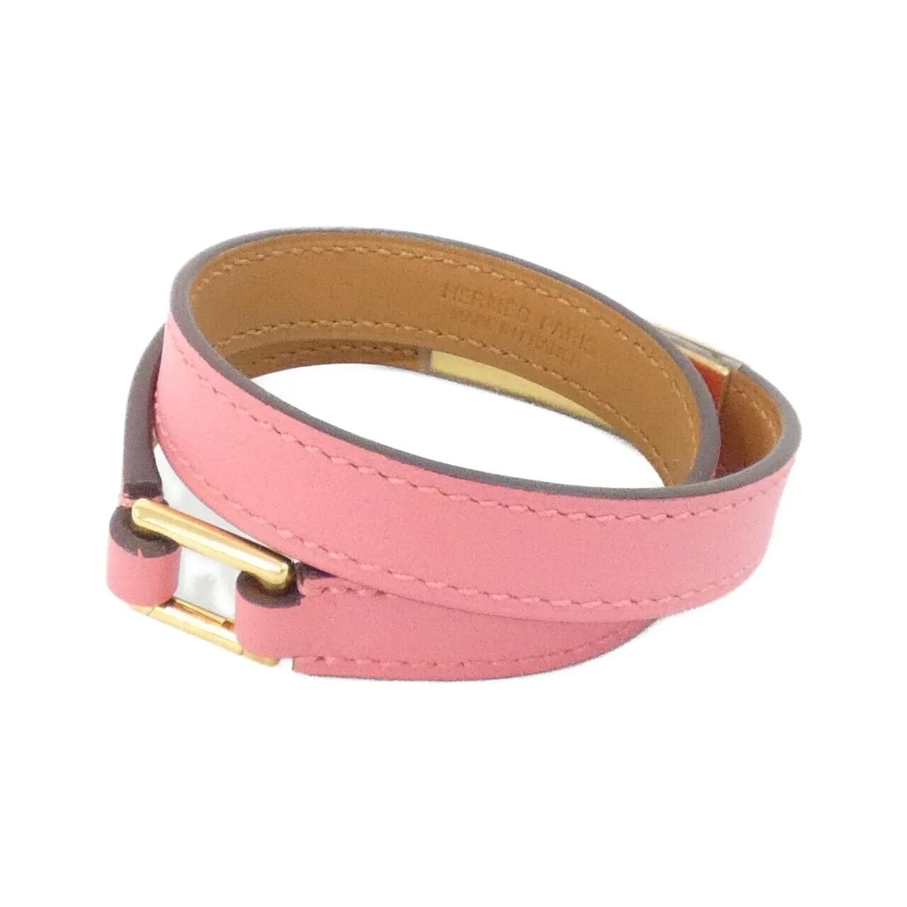 HERMES 064644CC Accessories Swift Black Swift Leather Rank A - Thumbnail 2