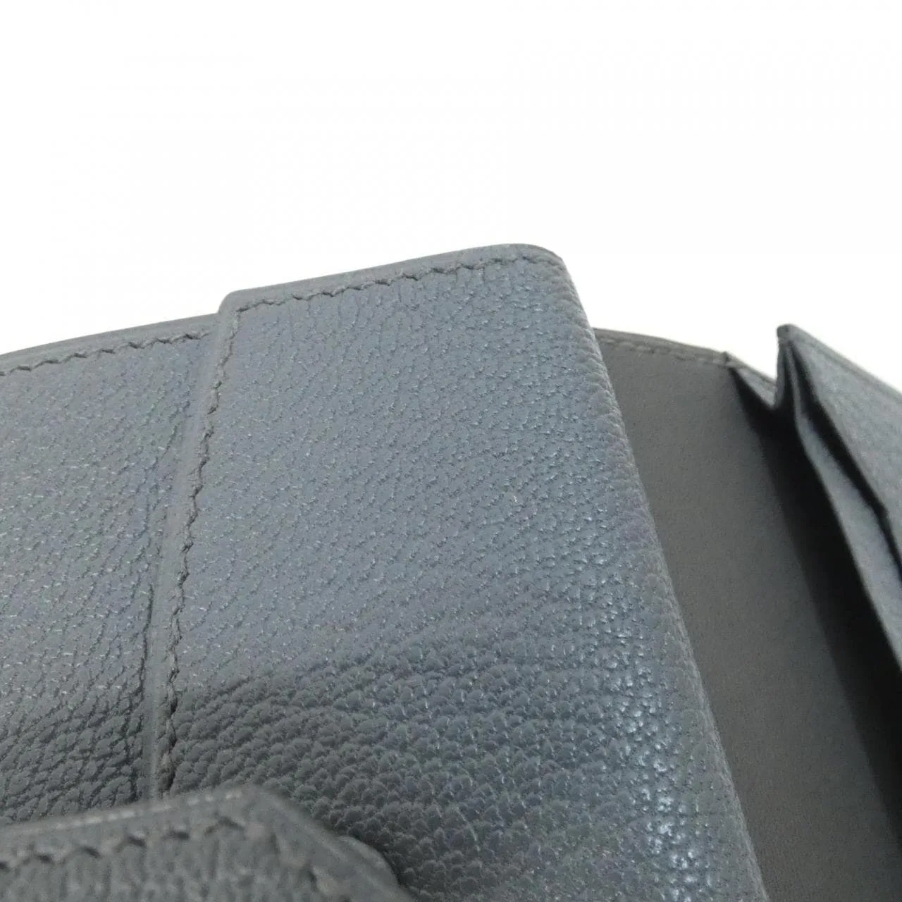 HERMES 039795CK Wallet Black Rank A - Thumbnail 8