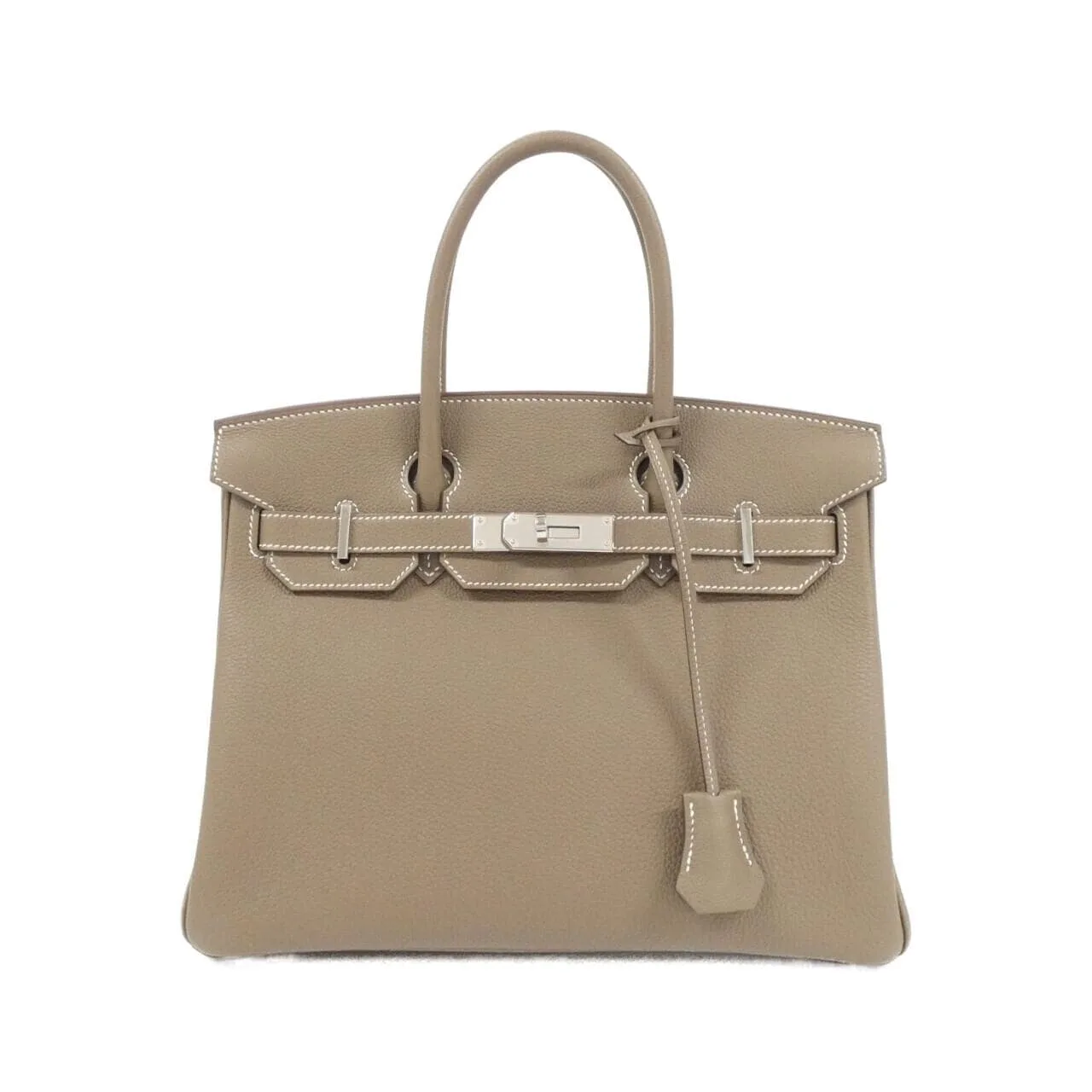 HERMES Birkin 030520CK Handbag Togo Etoupe