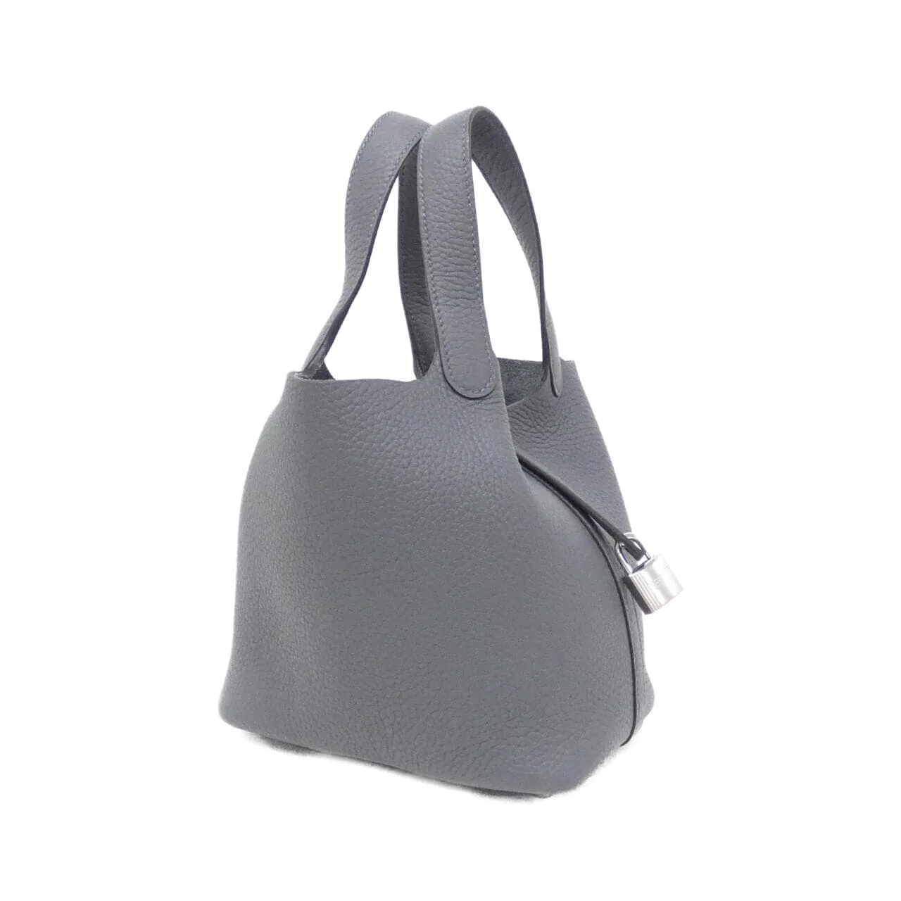 HERMES Picotin 056289CK Handbag Clemence